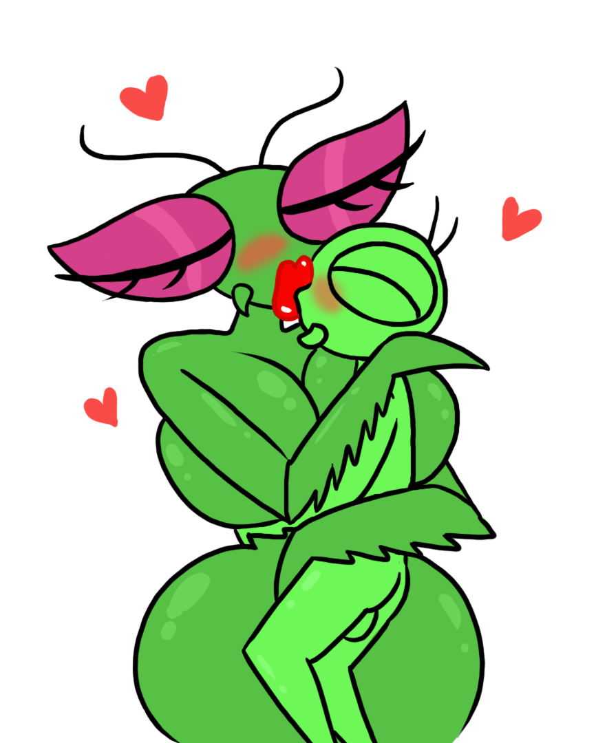Humanoid praying mantis