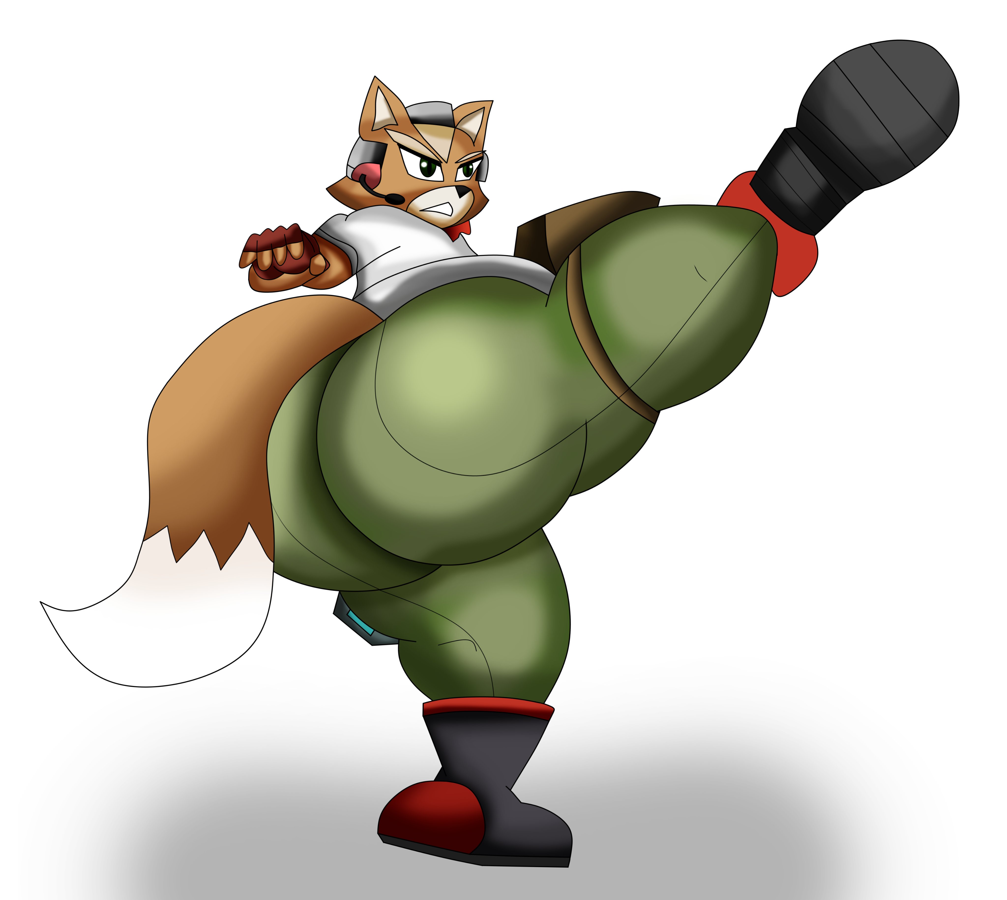 Fox mccloud butt