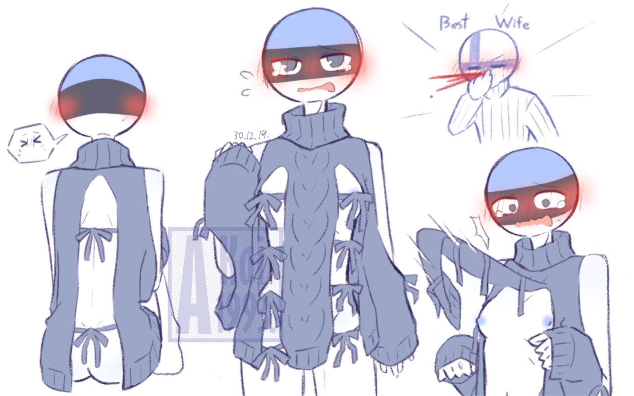 Rule34 - If it exists, there is porn of it / estonia (countryhumans),  finland (countryhumans) / 2473973