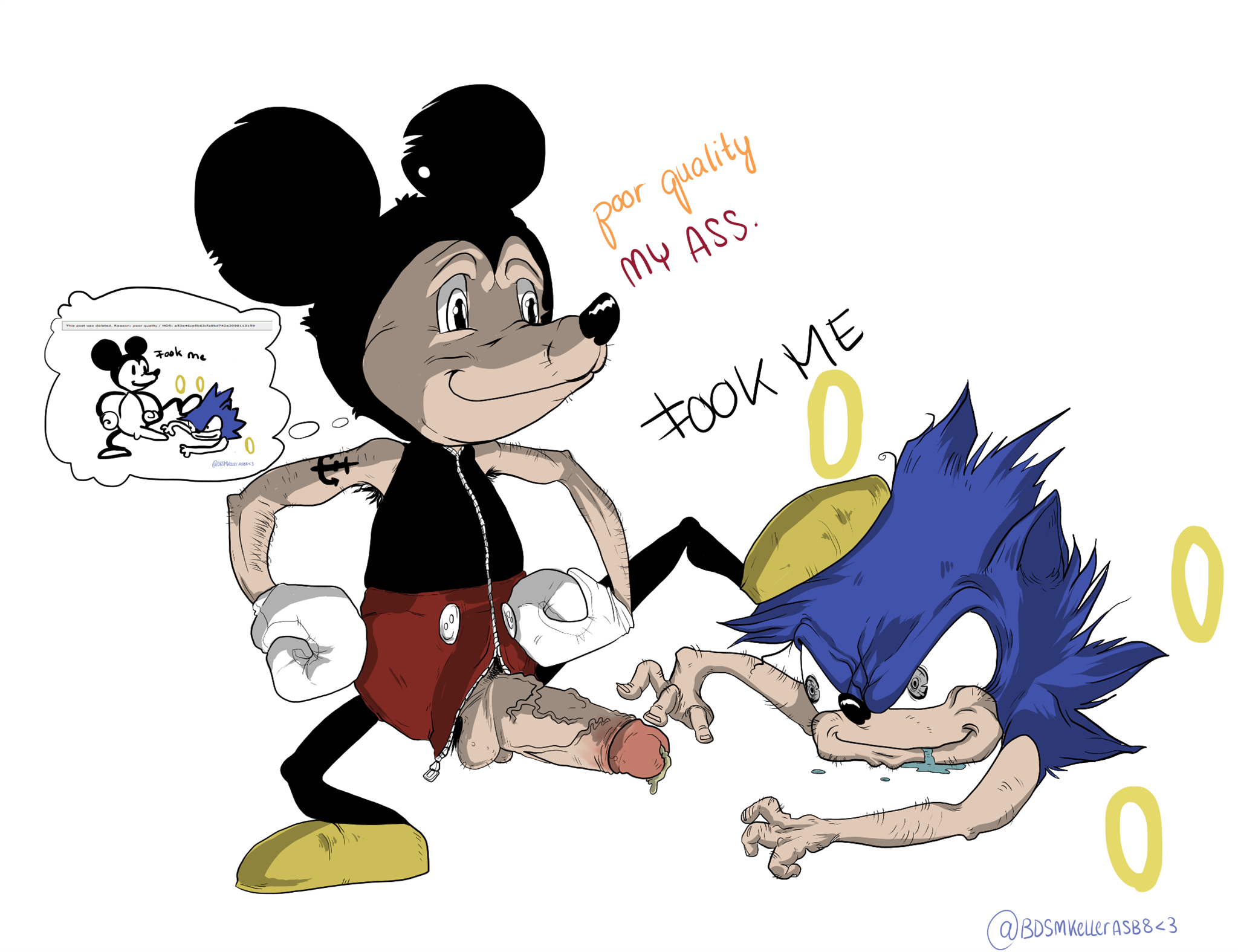 fook mi, greed, mickey mouse, original character, sanic hegehog, sonic.exe,...