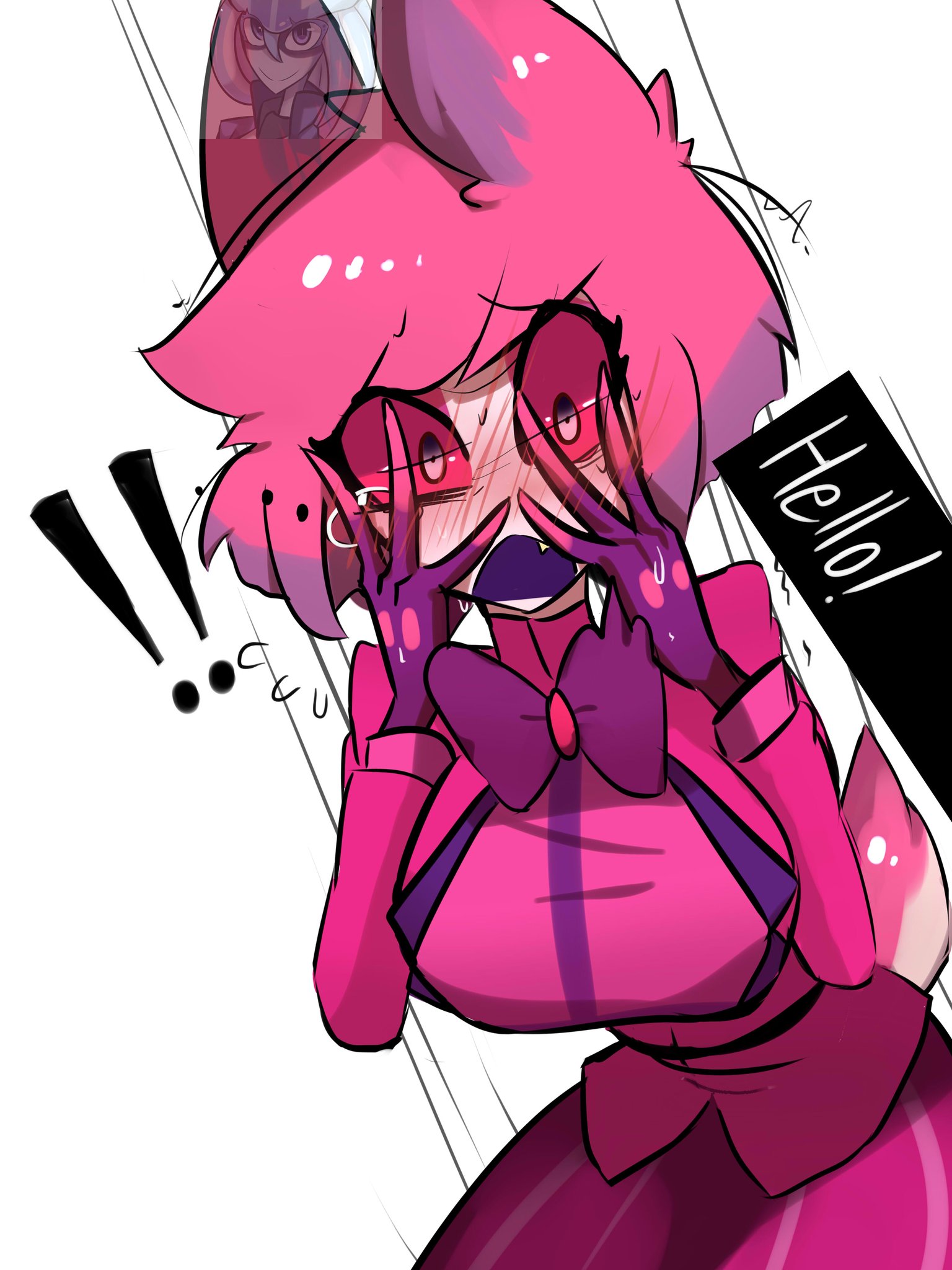 Hazbin hotel female alastor