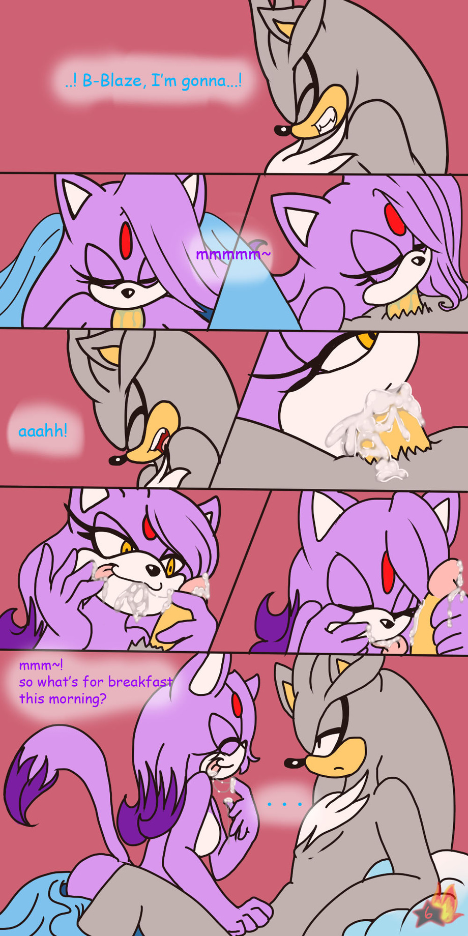 Rule34 - If it exists, there is porn of it / blaze the cat, silver the  hedgehog / 574269