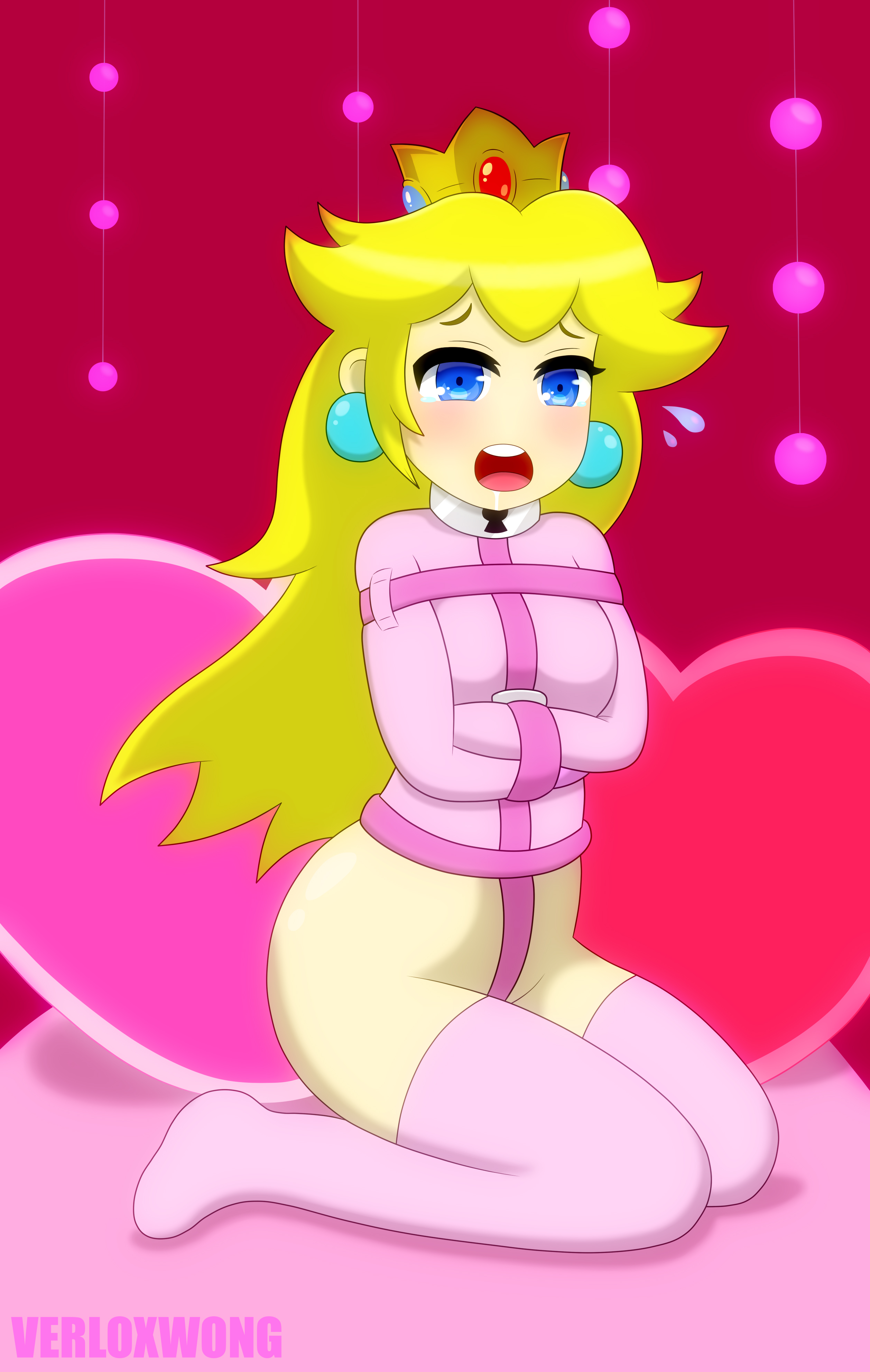 Princess peach socks