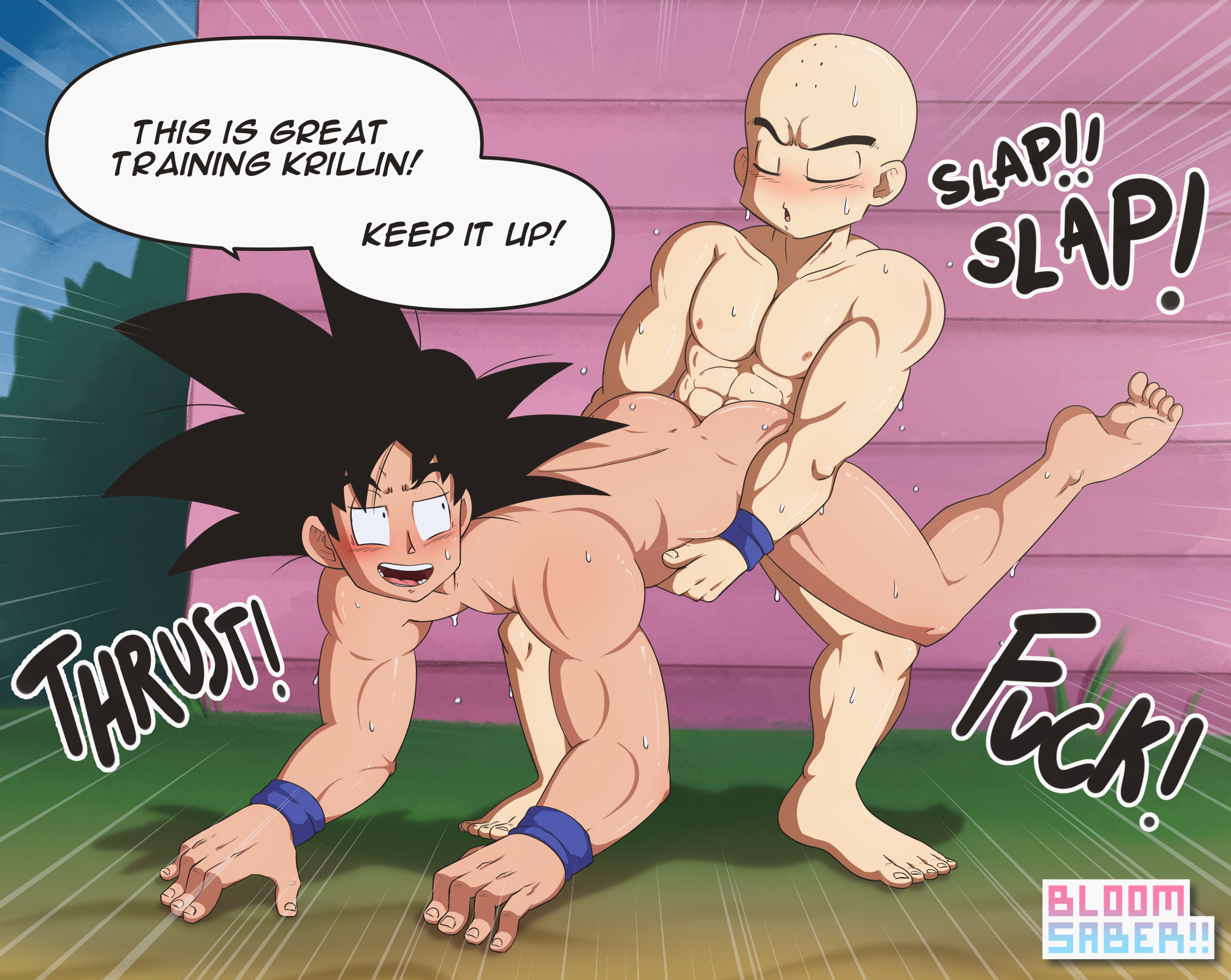 Rule34 - If it exists, there is porn of it / krillin, son goku / 4061095