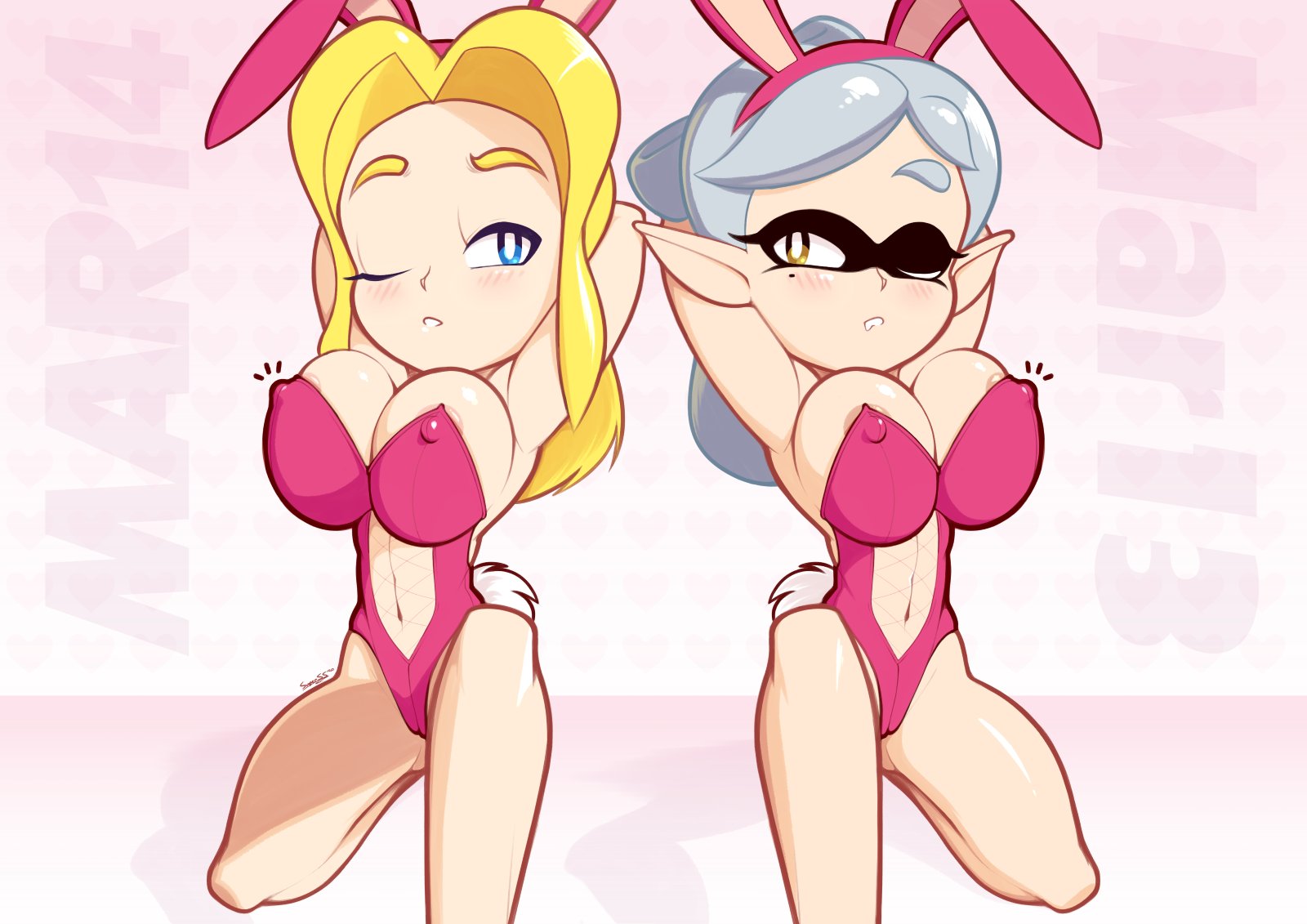 supersegasonicss, maria robotnik, marie (splatoon), nintendo, sega, sonic (...