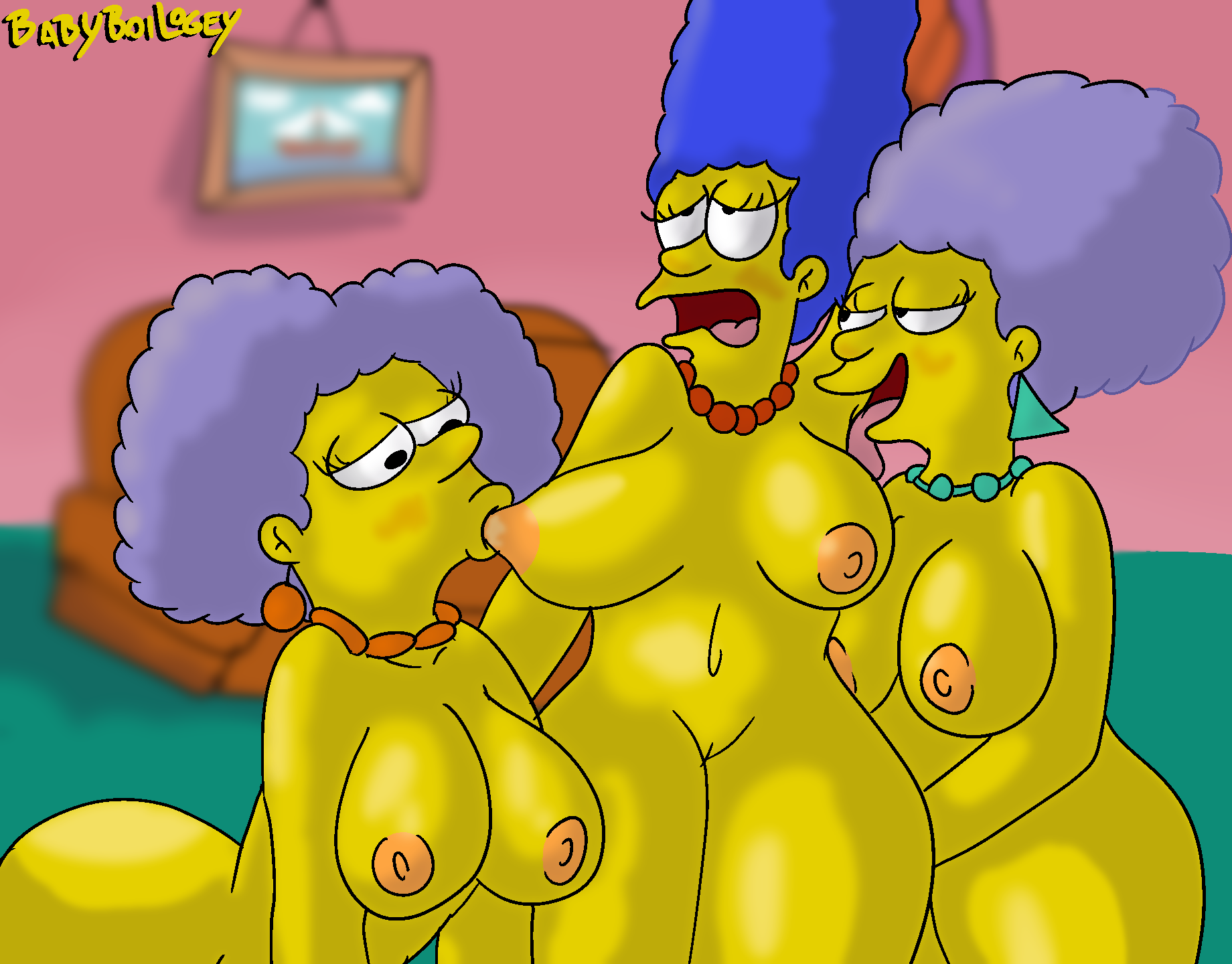 Boobs marge simpson Marge Simpson