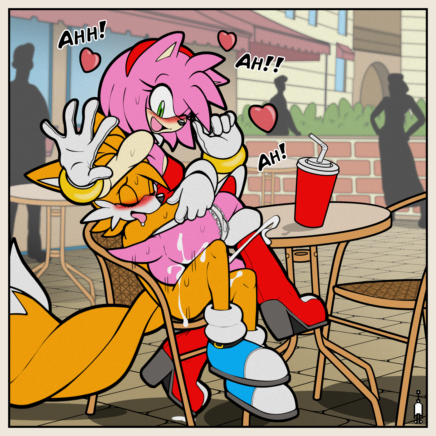 Rule34 - If it exists, there is porn of it / ardan norgate, amy rose, tails  / 4964580