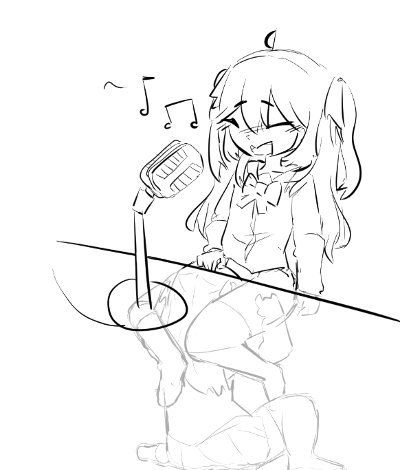 virtual youtuber, sketch, blush, cunnilingus, evil neuro, hidden sex, incest, indie virtual youtuber, neuro-sama, singing, yuri, 