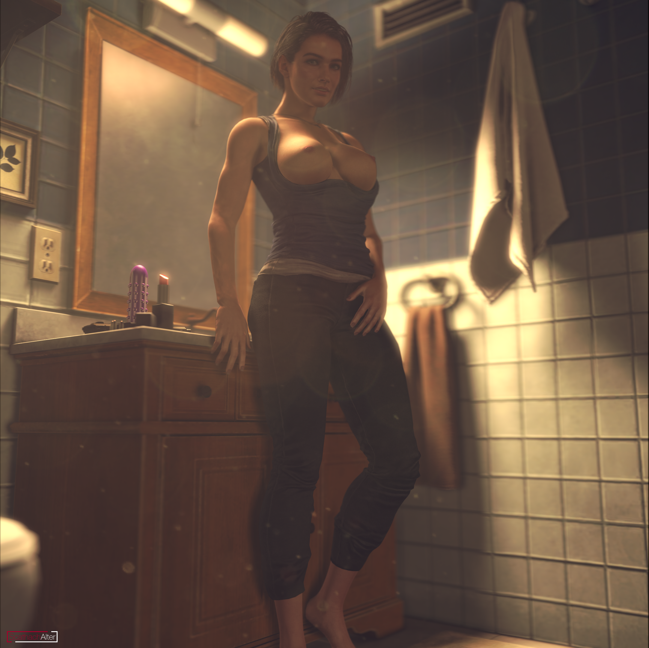 Rule34 - If it exists, there is porn of it / scathachalter, jill valentine  / 4281908