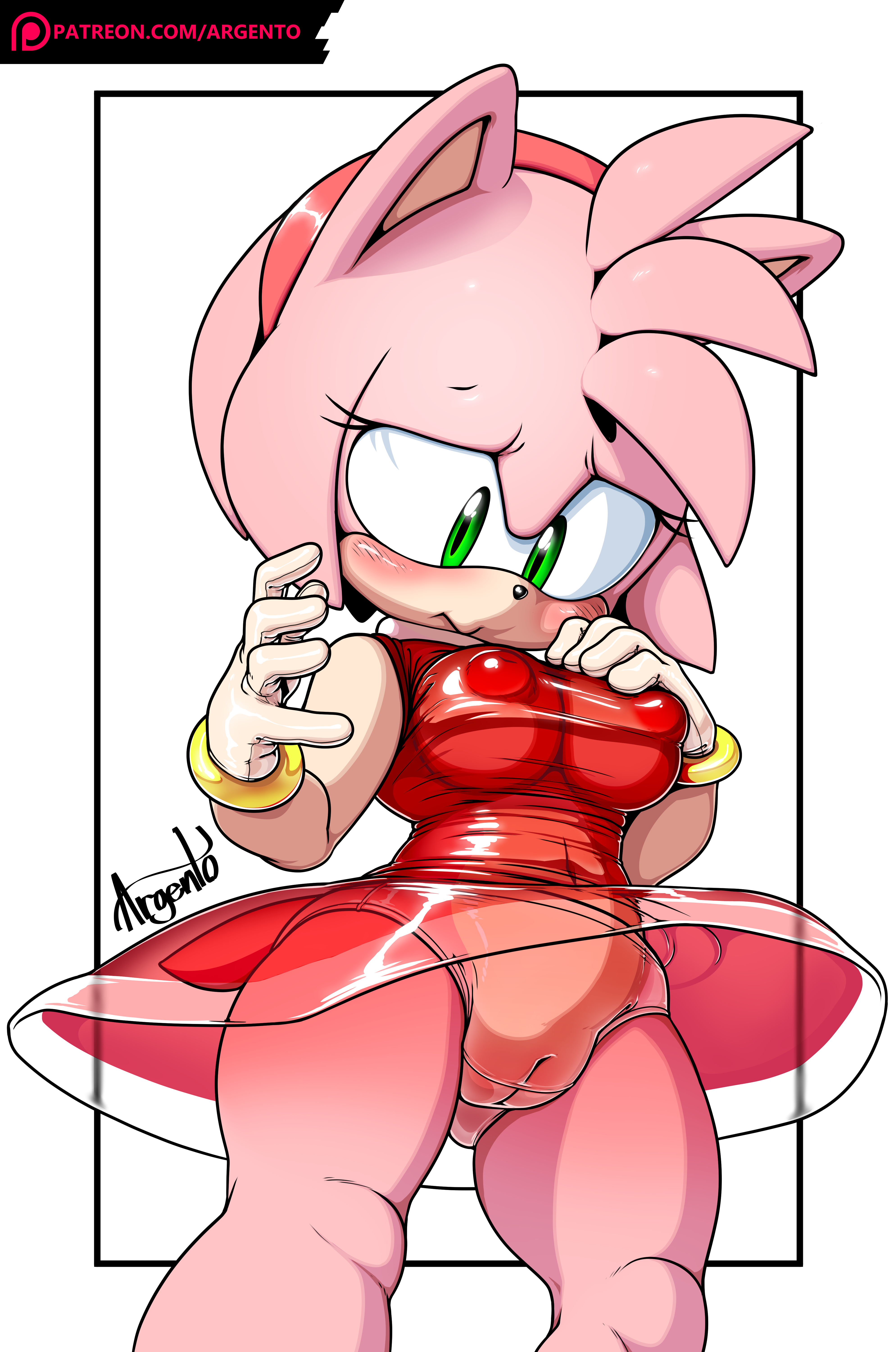 Argento amy rose