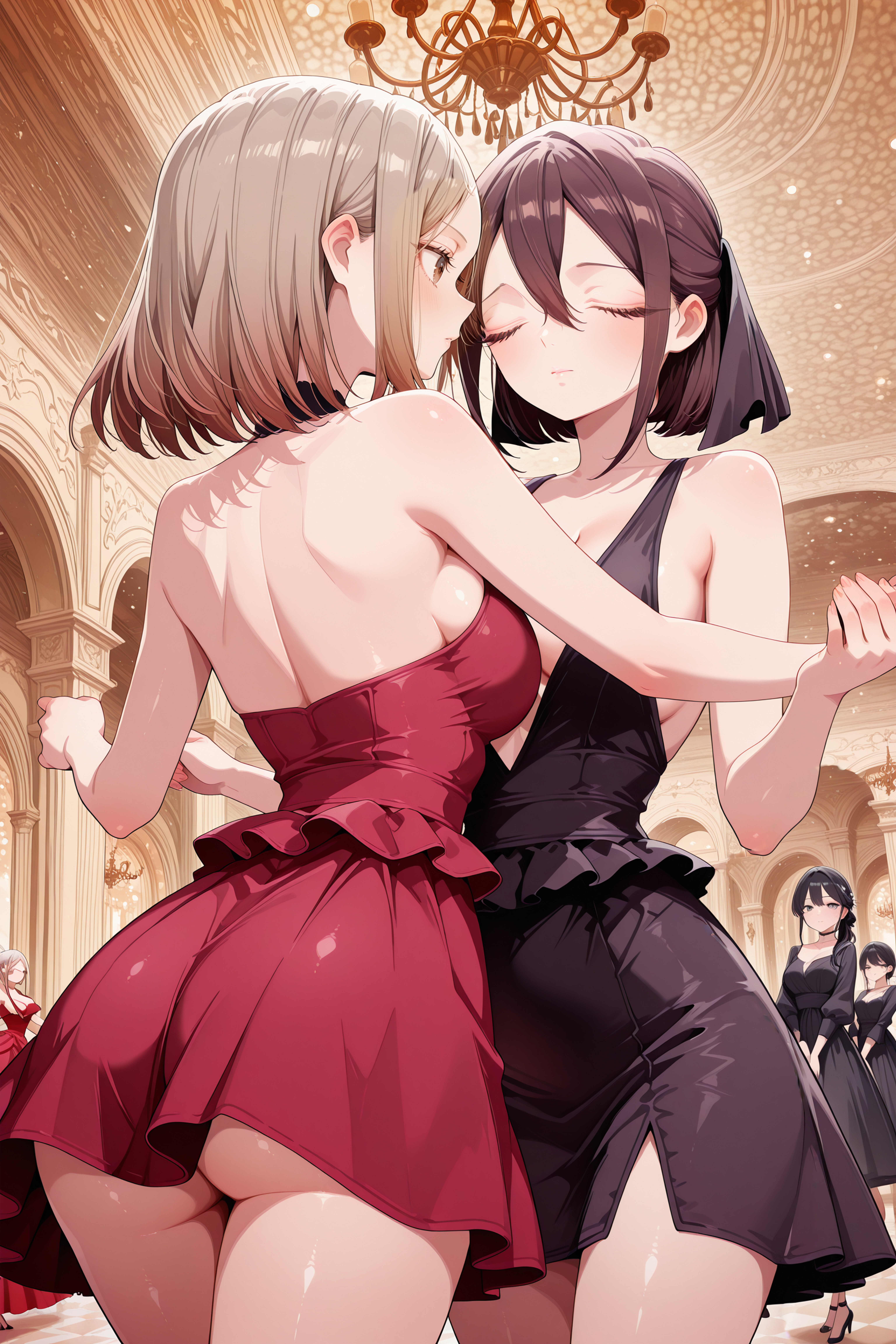 ai_generated arbitrary kimi_no_koto_ga_dai_dai_dai_dai_daisuki_na_100-nin_no_kanojo maid meido_mai meido_mei