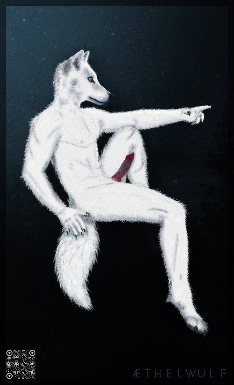 White wolf art