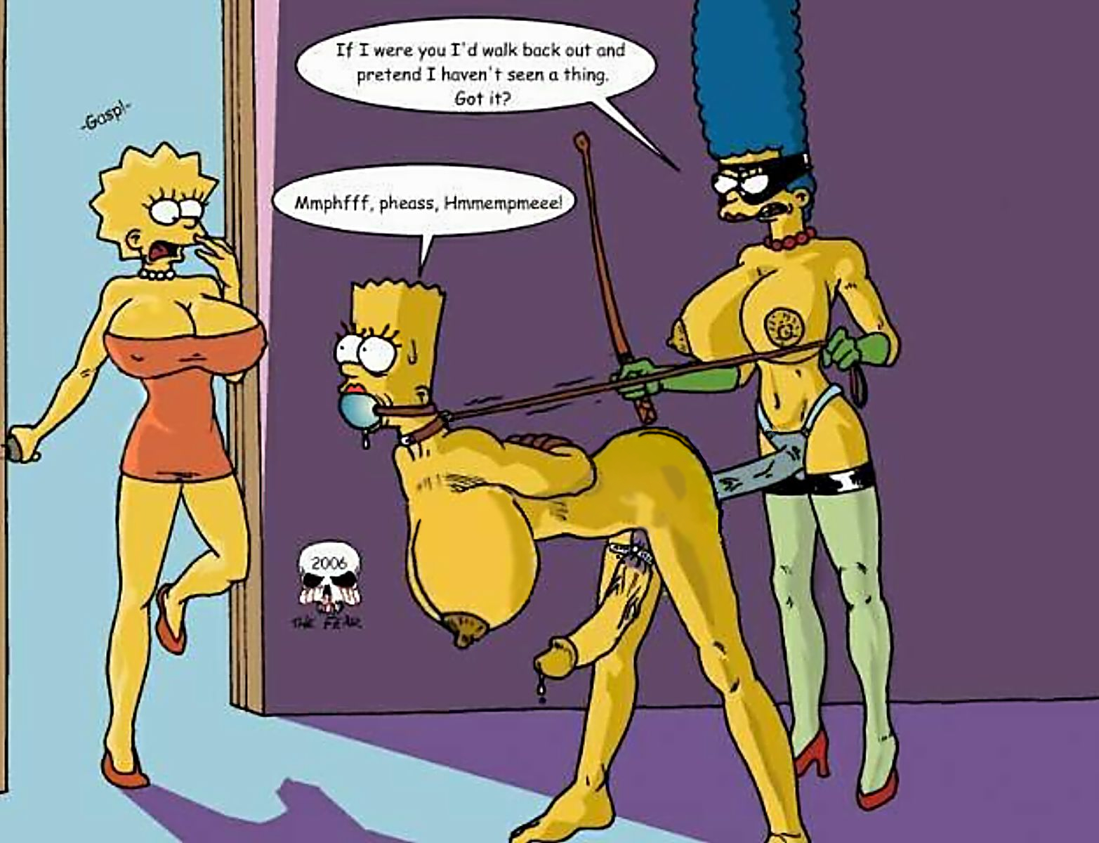 Simpsons fear porn