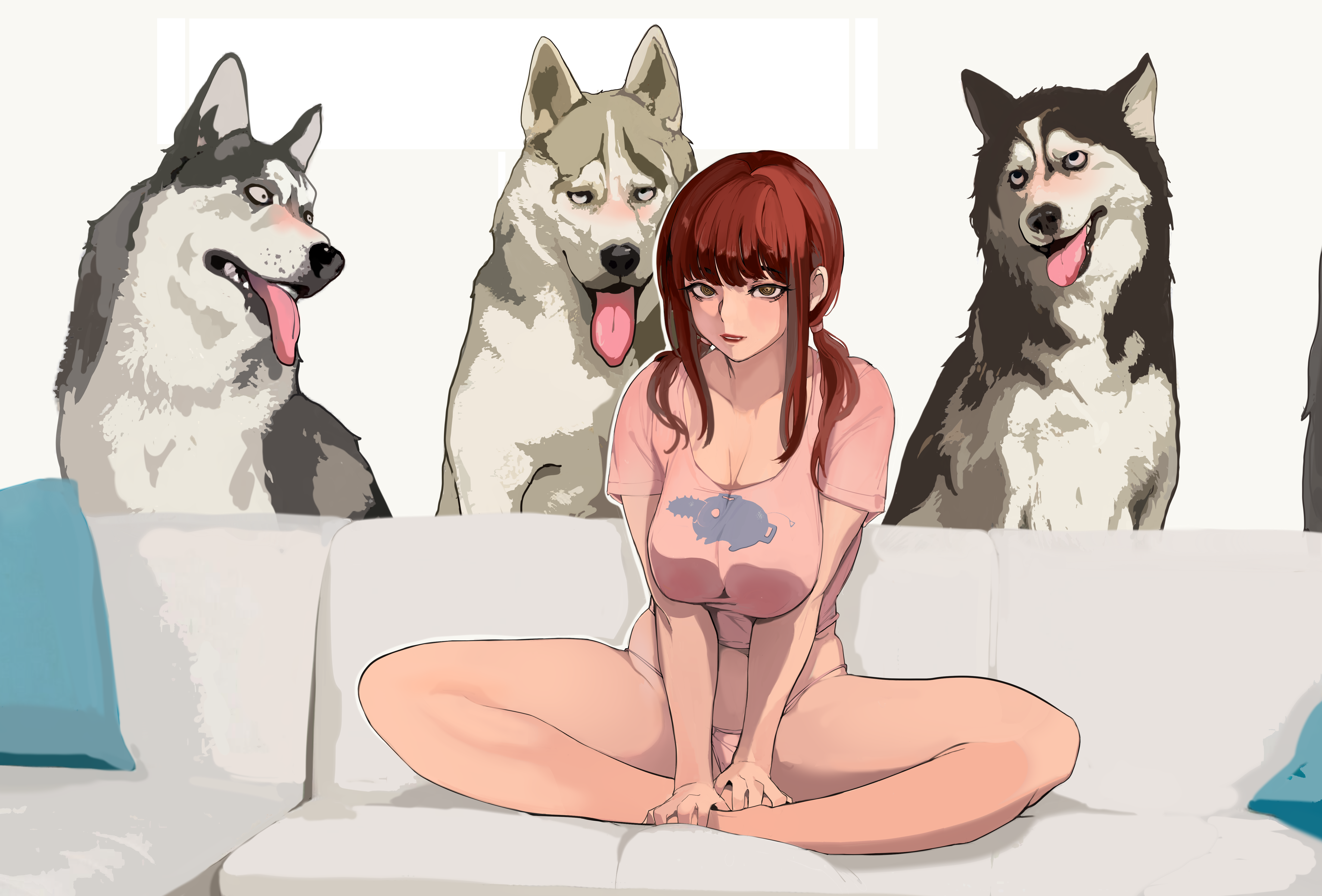 Rule34 - If it exists, there is porn of it / mamimi (artist), makima (chain...