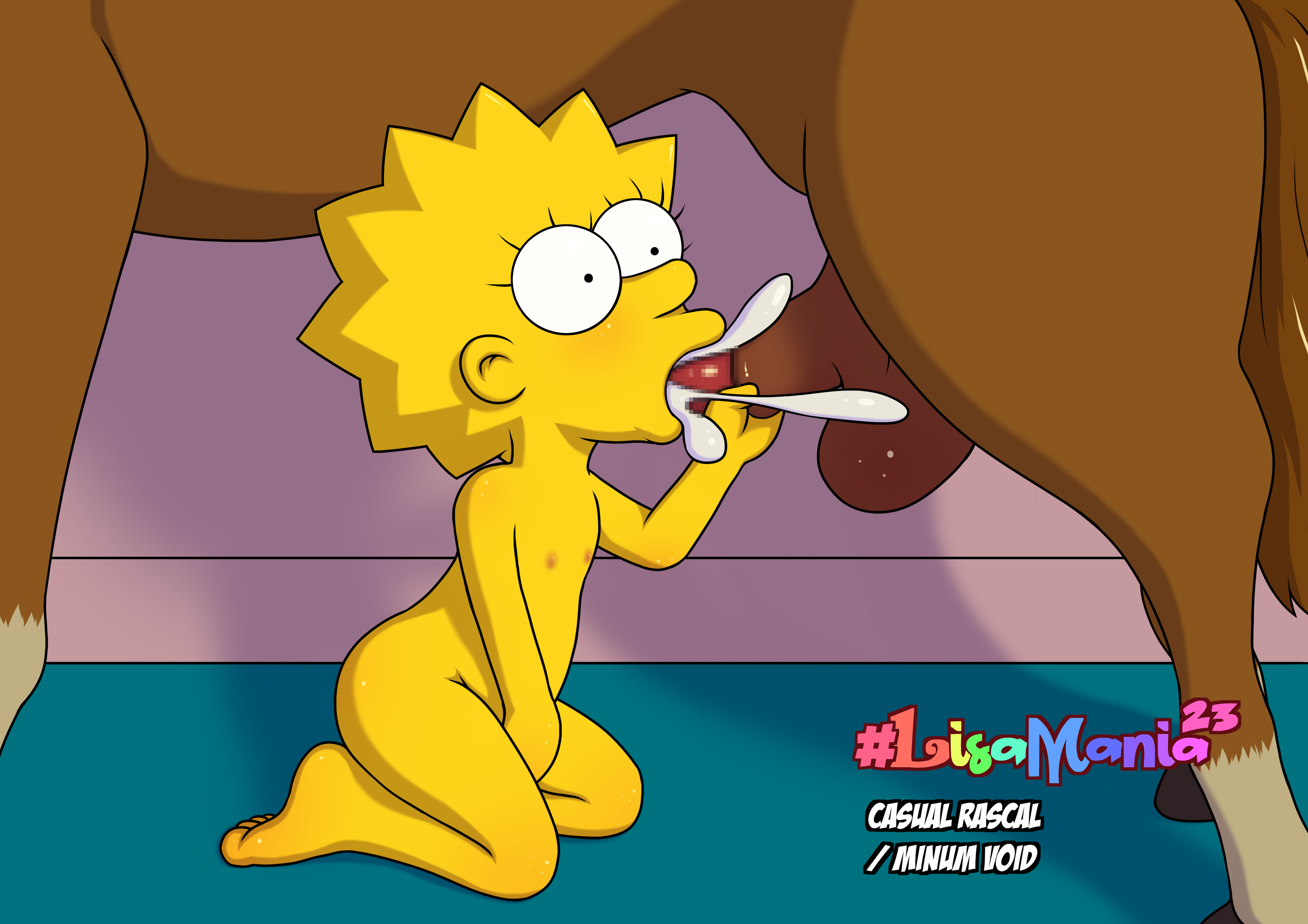 Rule34 - If it exists, there is porn of it / 8horns, minum, lisa simpson /  7657717