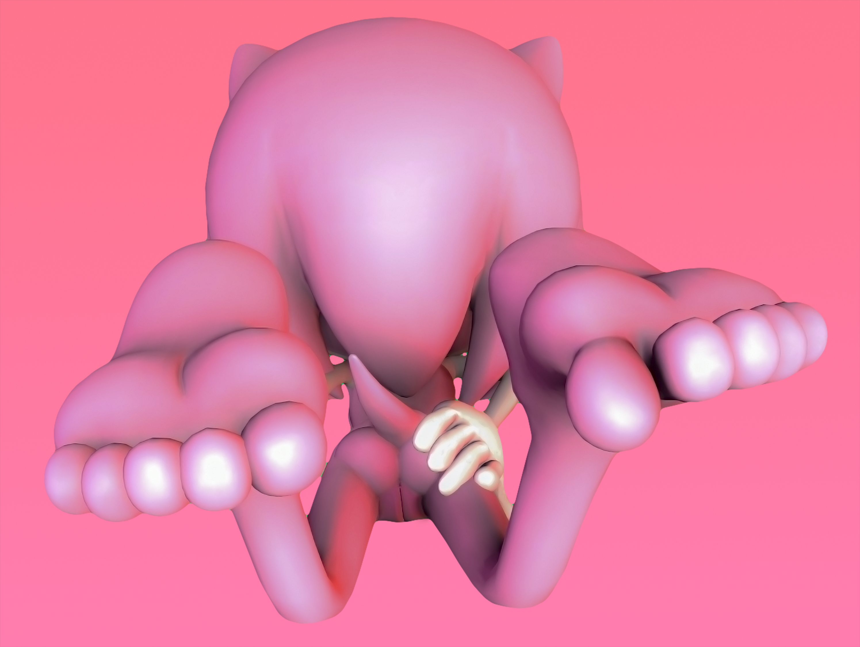 Amy rose brings her naughty anal vore fantasies to life.