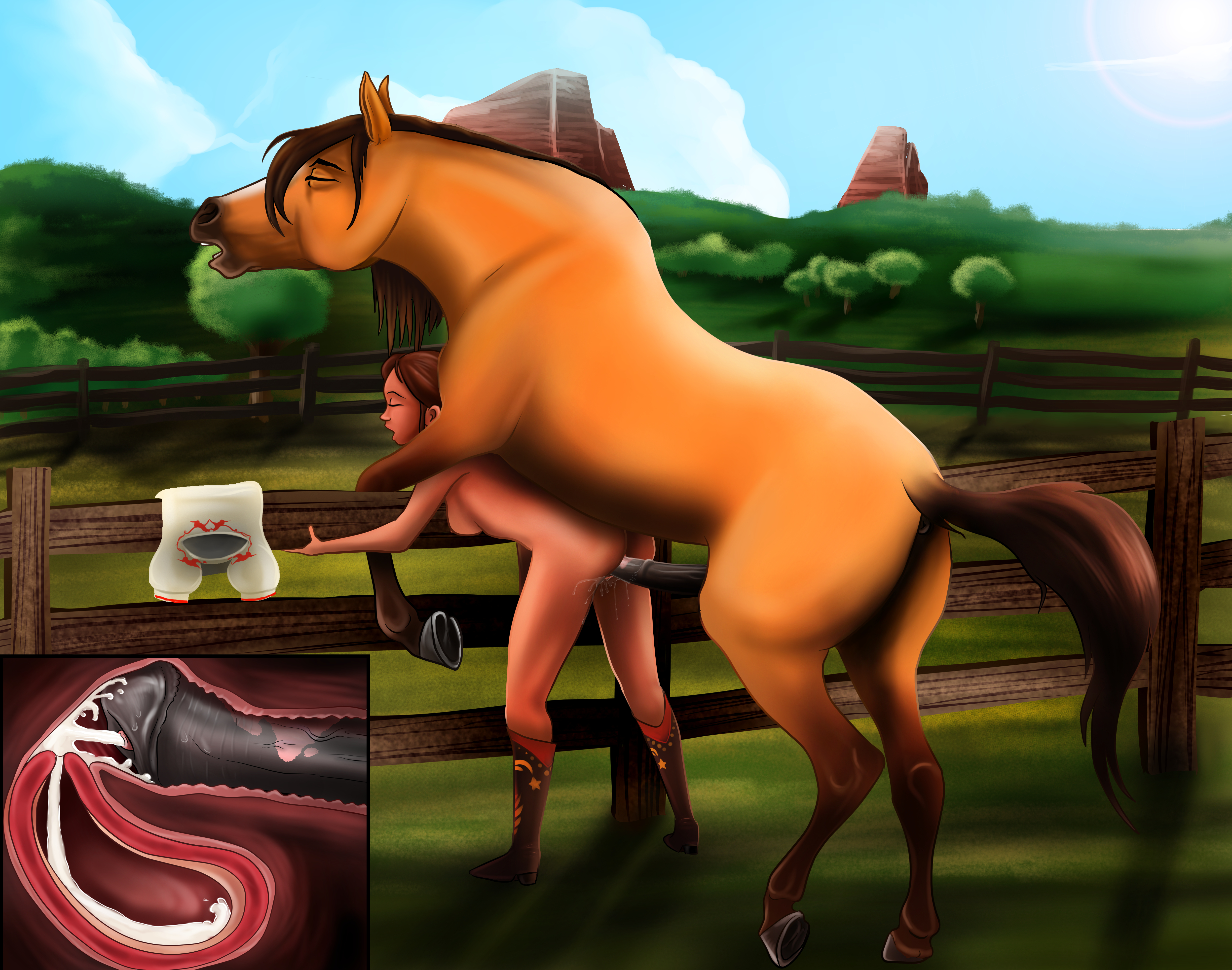 Spirit riding free rule 34