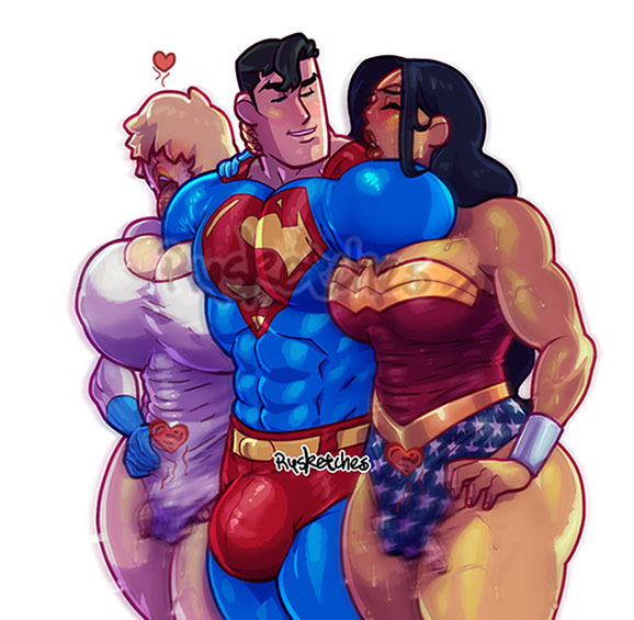 Rule34 - If it exists, there is porn of it / rysketches, power girl, superm...