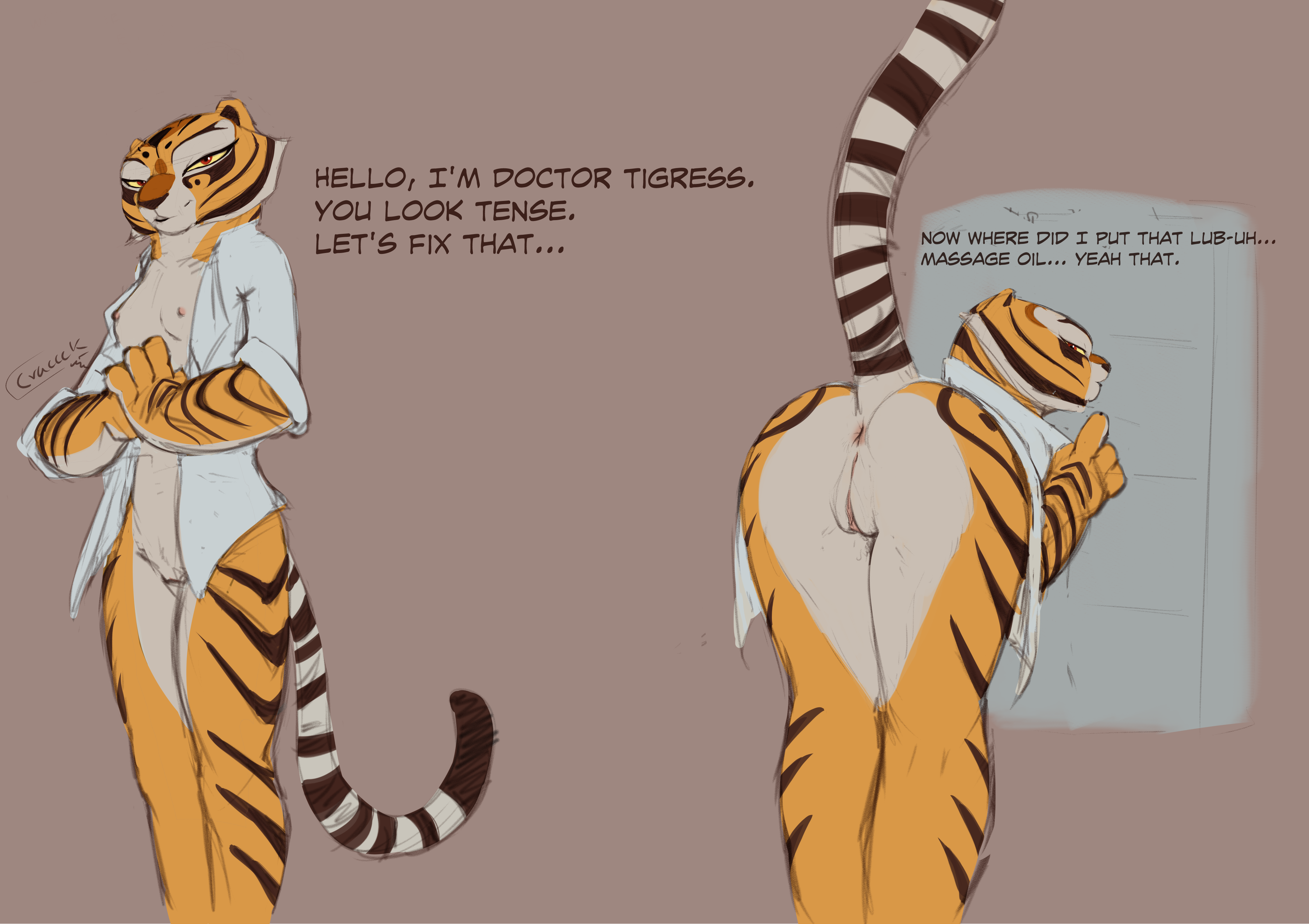 Rule 34 tigress