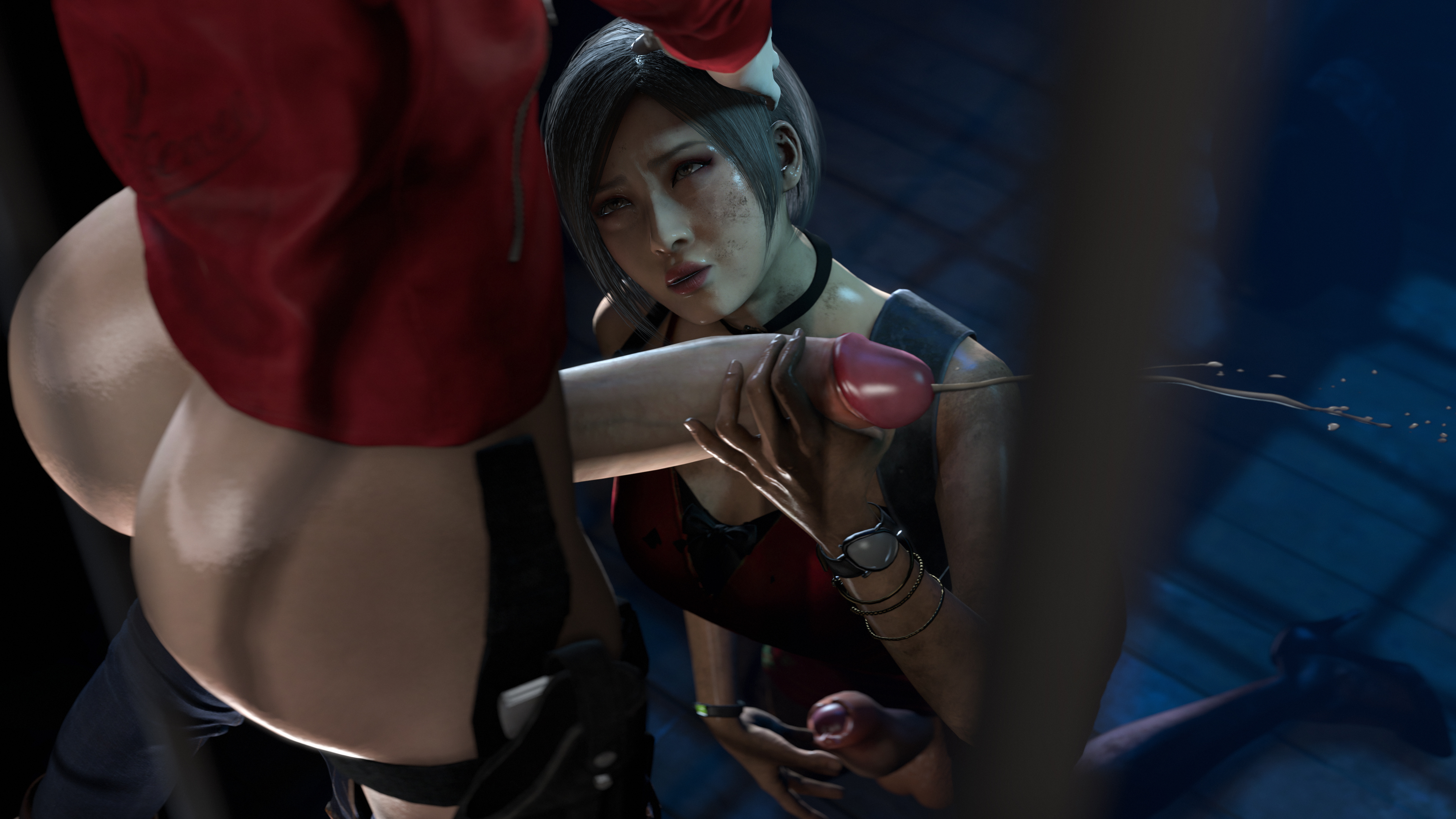 Rule34 - If it exists, there is porn of it / mitrild-sfm, ada wong, claire  redfield / 3231501