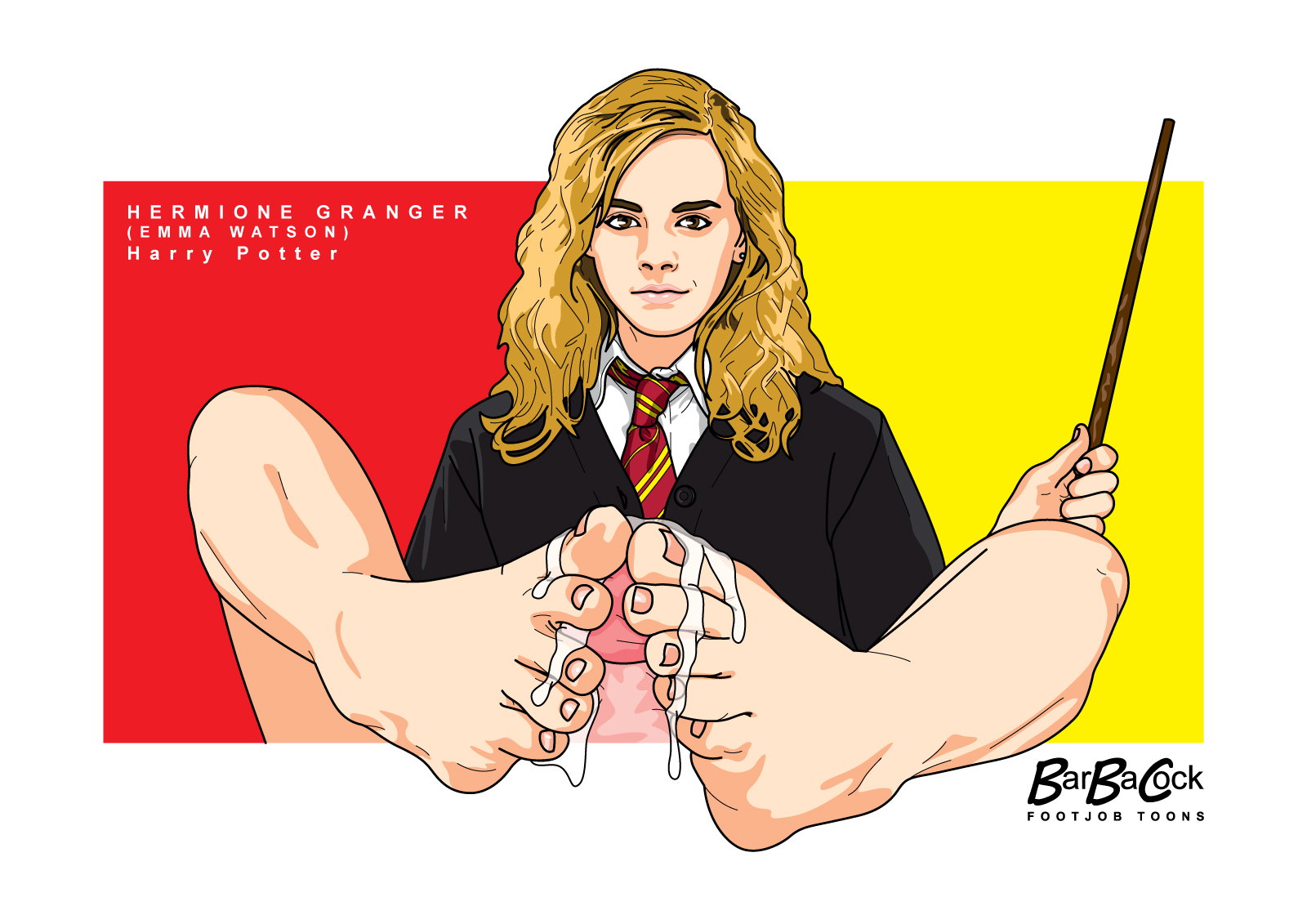 Hermione granger footjob