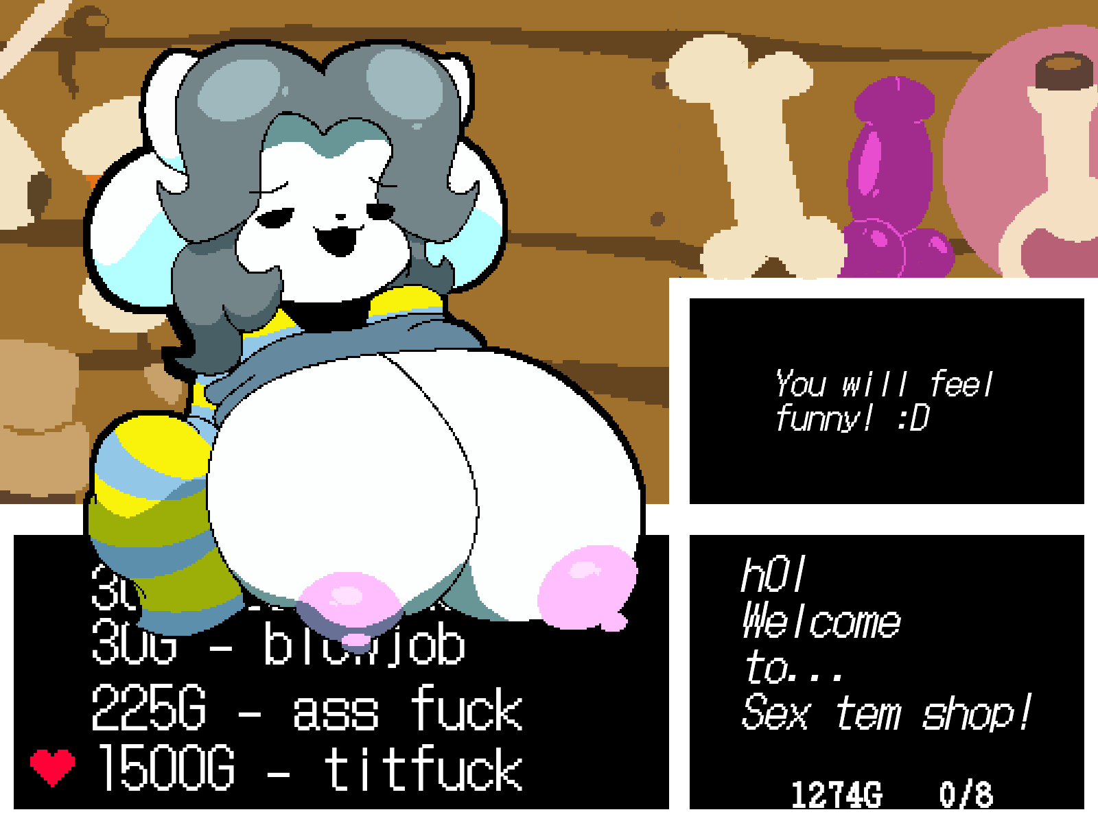 Temmie undertale rule 34