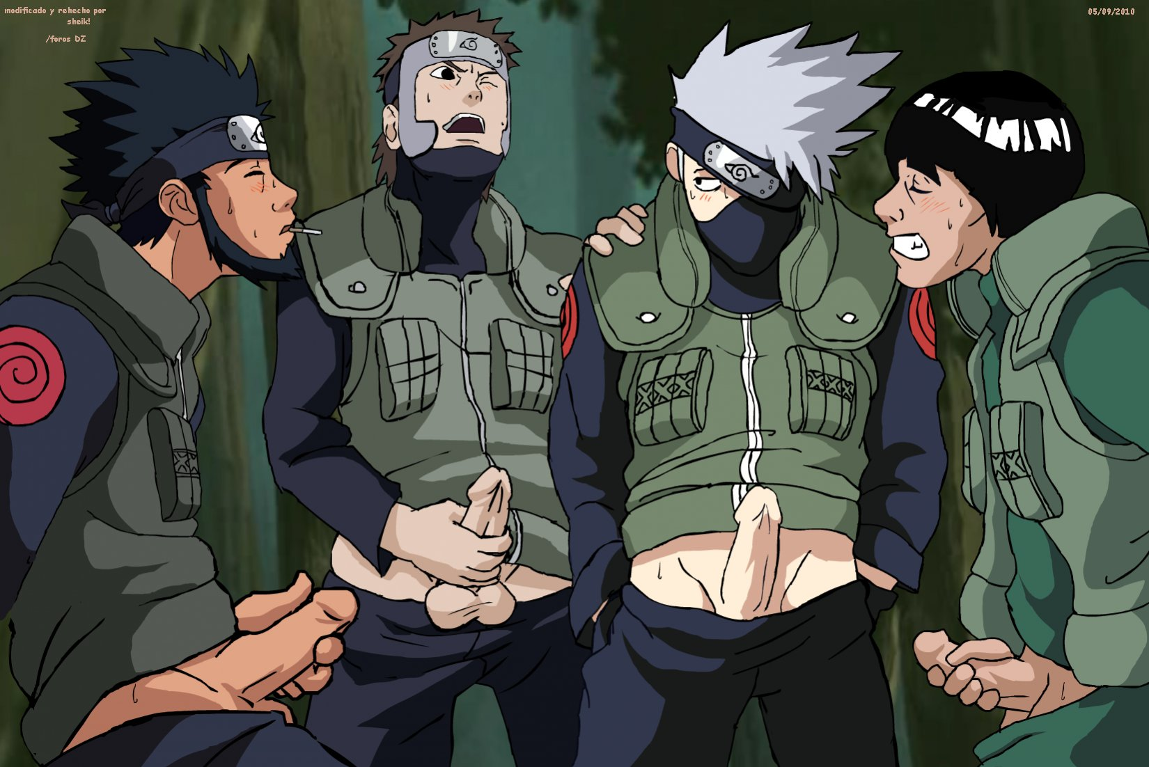 Asuma Kakashi Naruto Yaoi