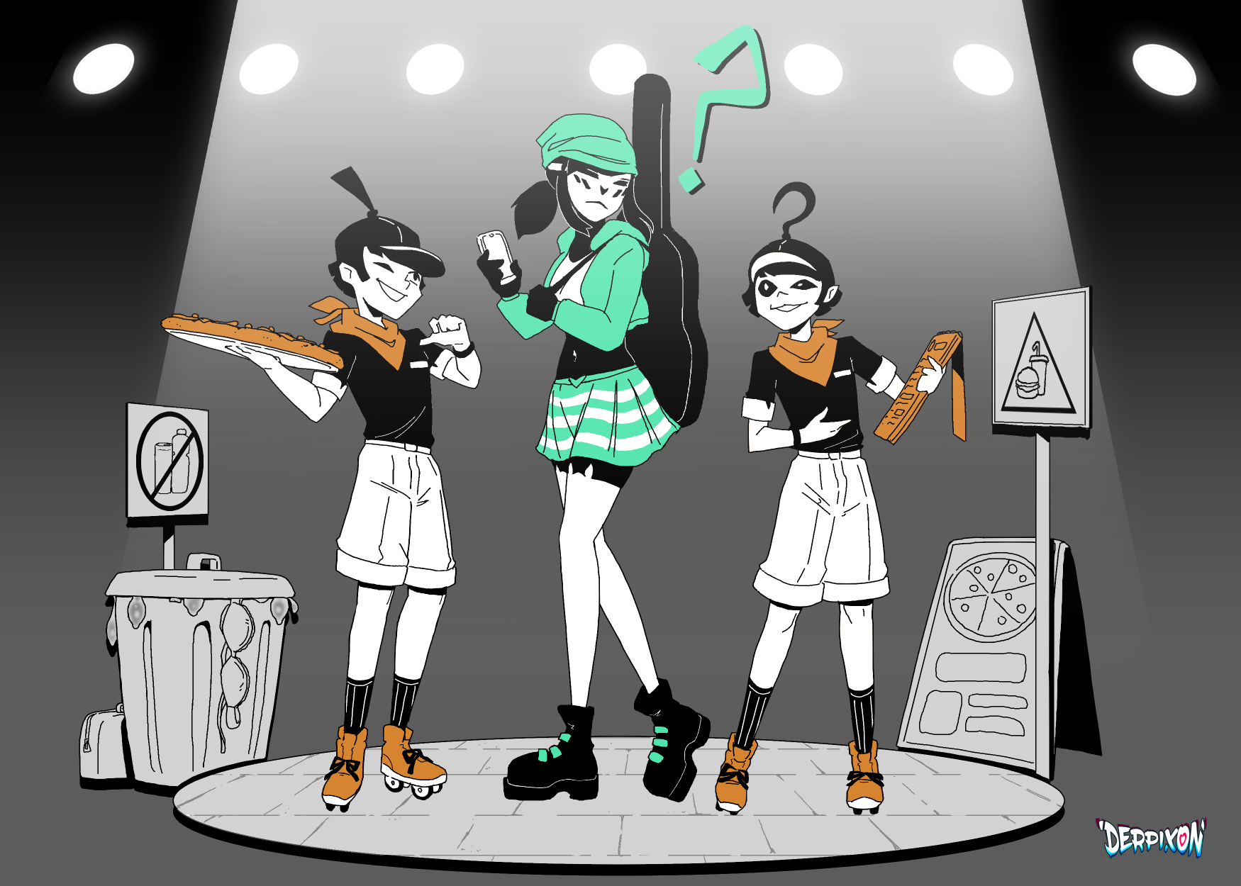 Mime and dash 2 derpixon