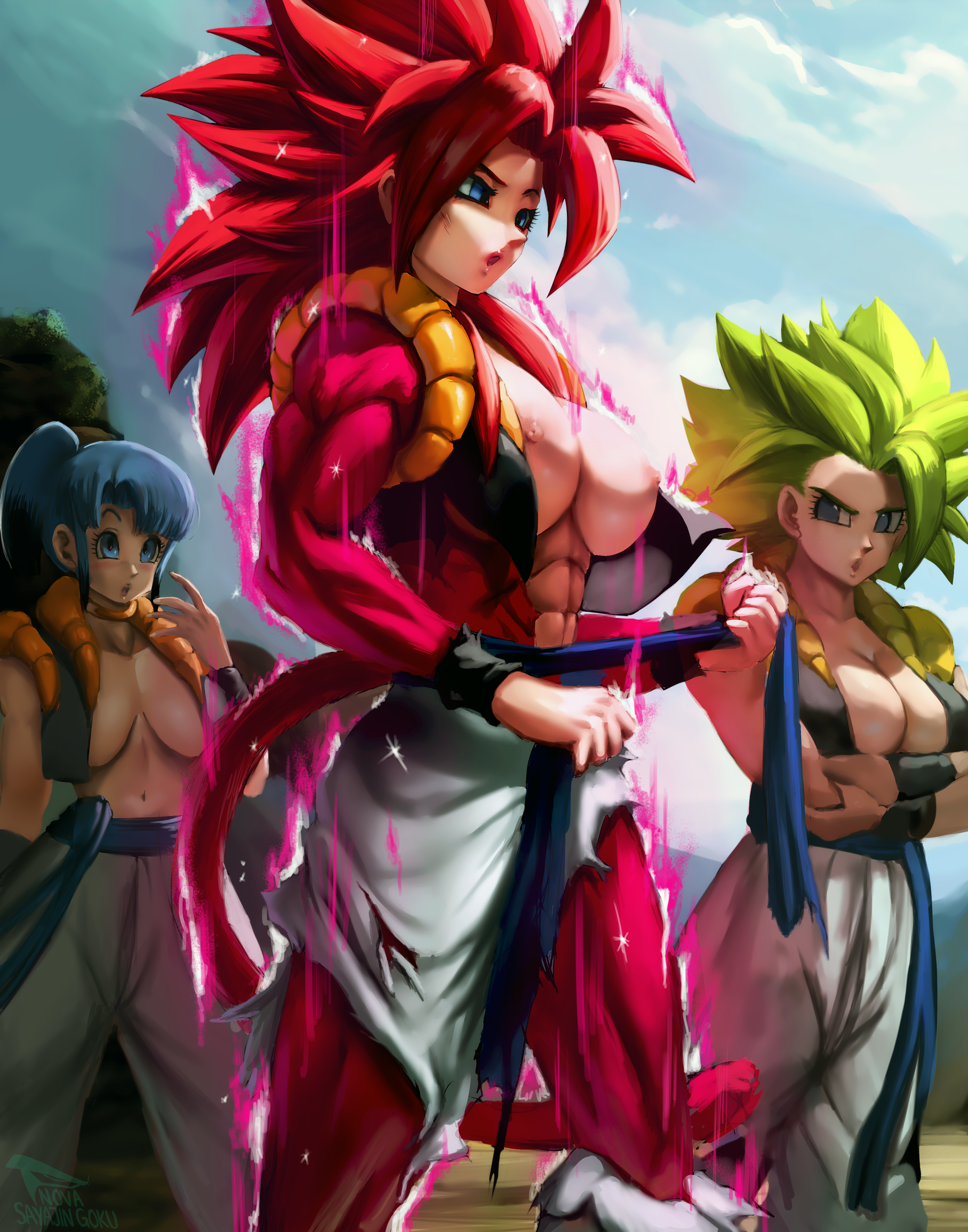 Rule34 - If it exists, there is porn of it / novasayajingoku, bulchi, gogeta,  kefla / 6566204