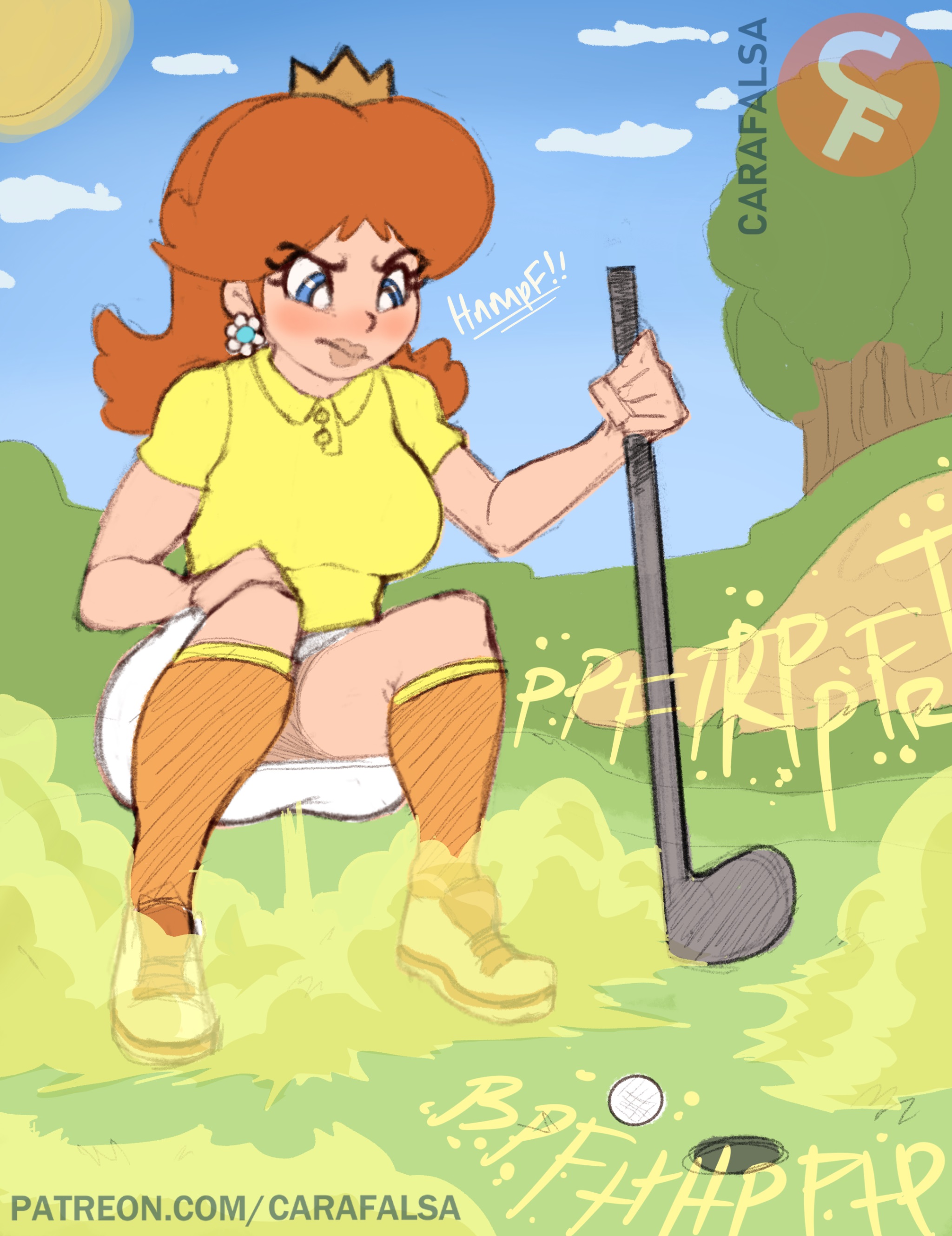Mario golf super rush daisy
