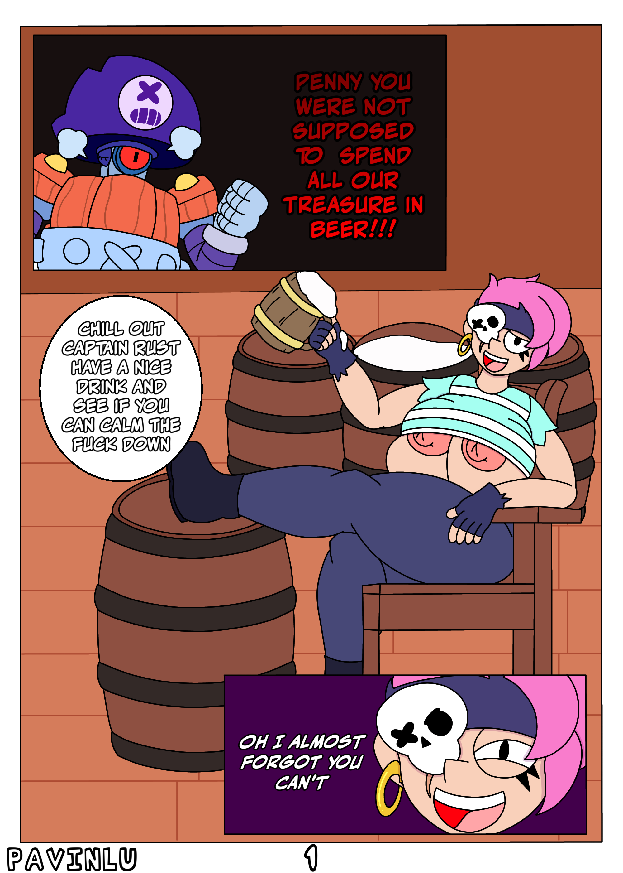 Brawl stars comics rule 34