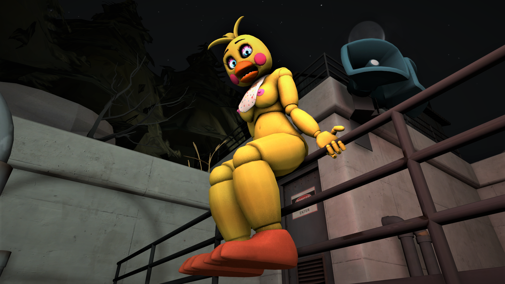 Rule34 - If it exists, there is porn of it / chica (fnaf), toy chica (fnaf)...