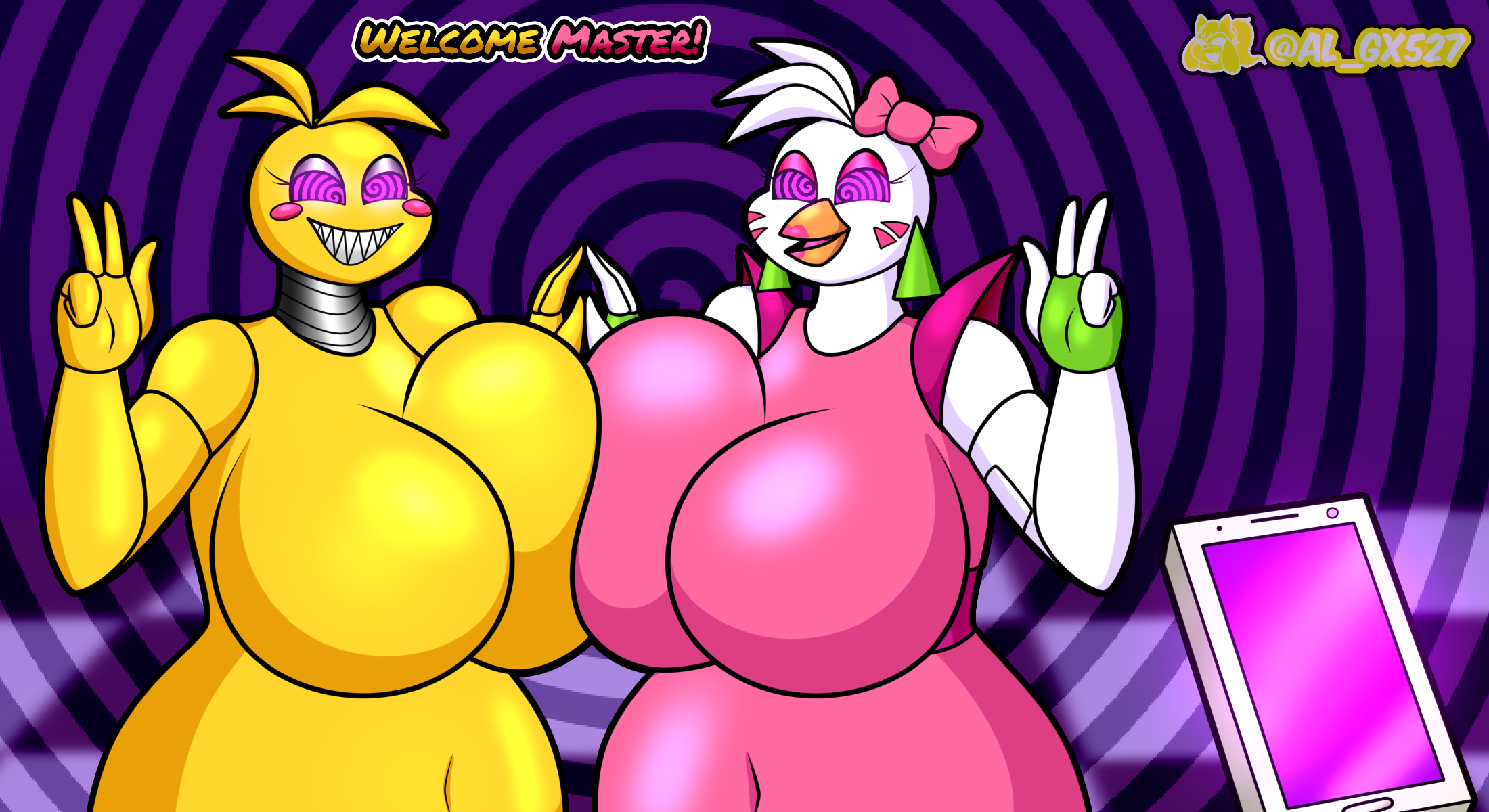 Toy chica comic