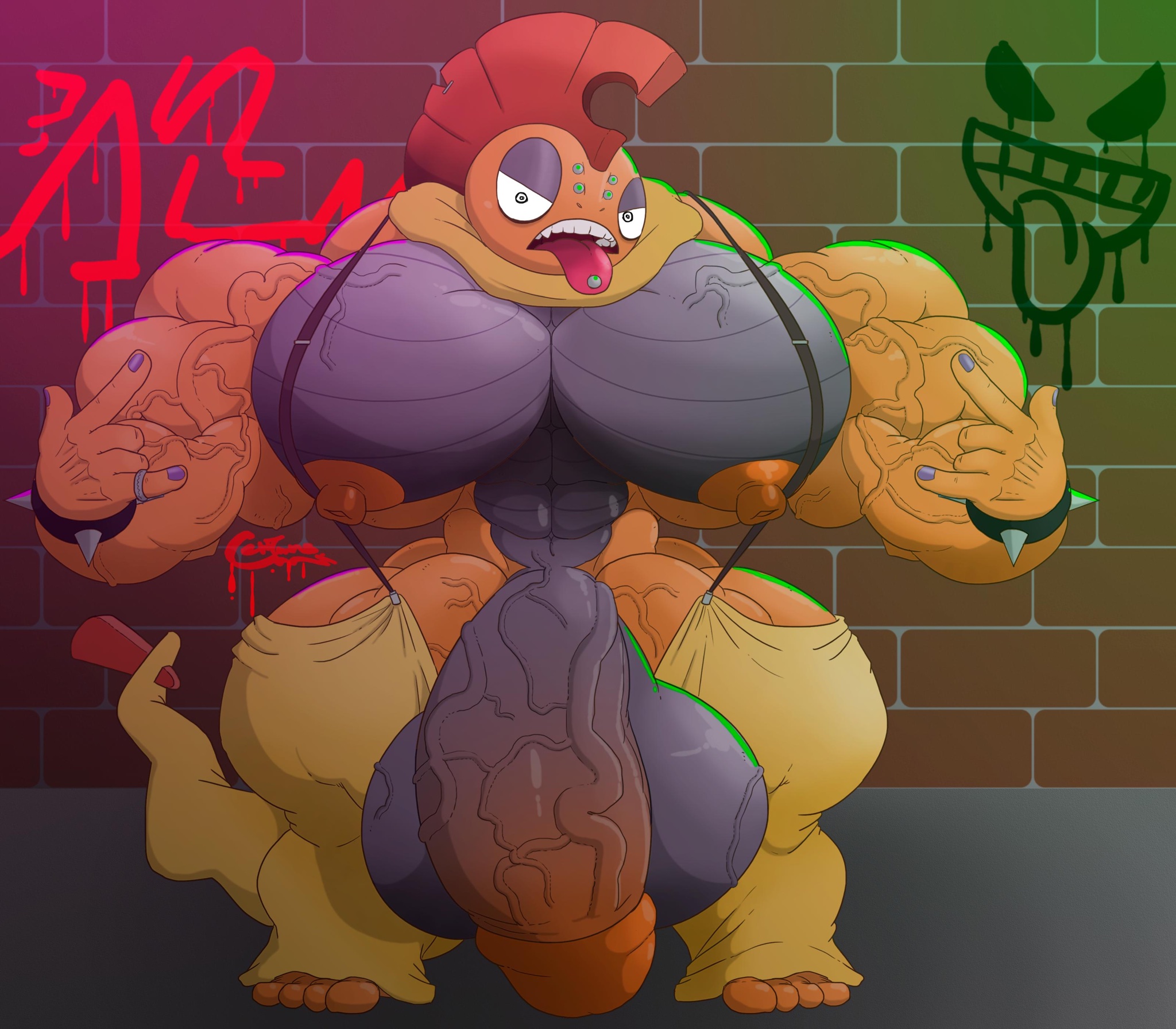 abs, biceps, daz candyman, furry, hyper, hyper balls, hyper genitalia, hyper penis, hyper testicles, male, male focus, male only, muscle, muscles, muscular, muscular arms, muscular ass, muscular back, muscular legs, muscular male, muscular thighs, nipples, pecs, pokemon, veins, veiny penis, 