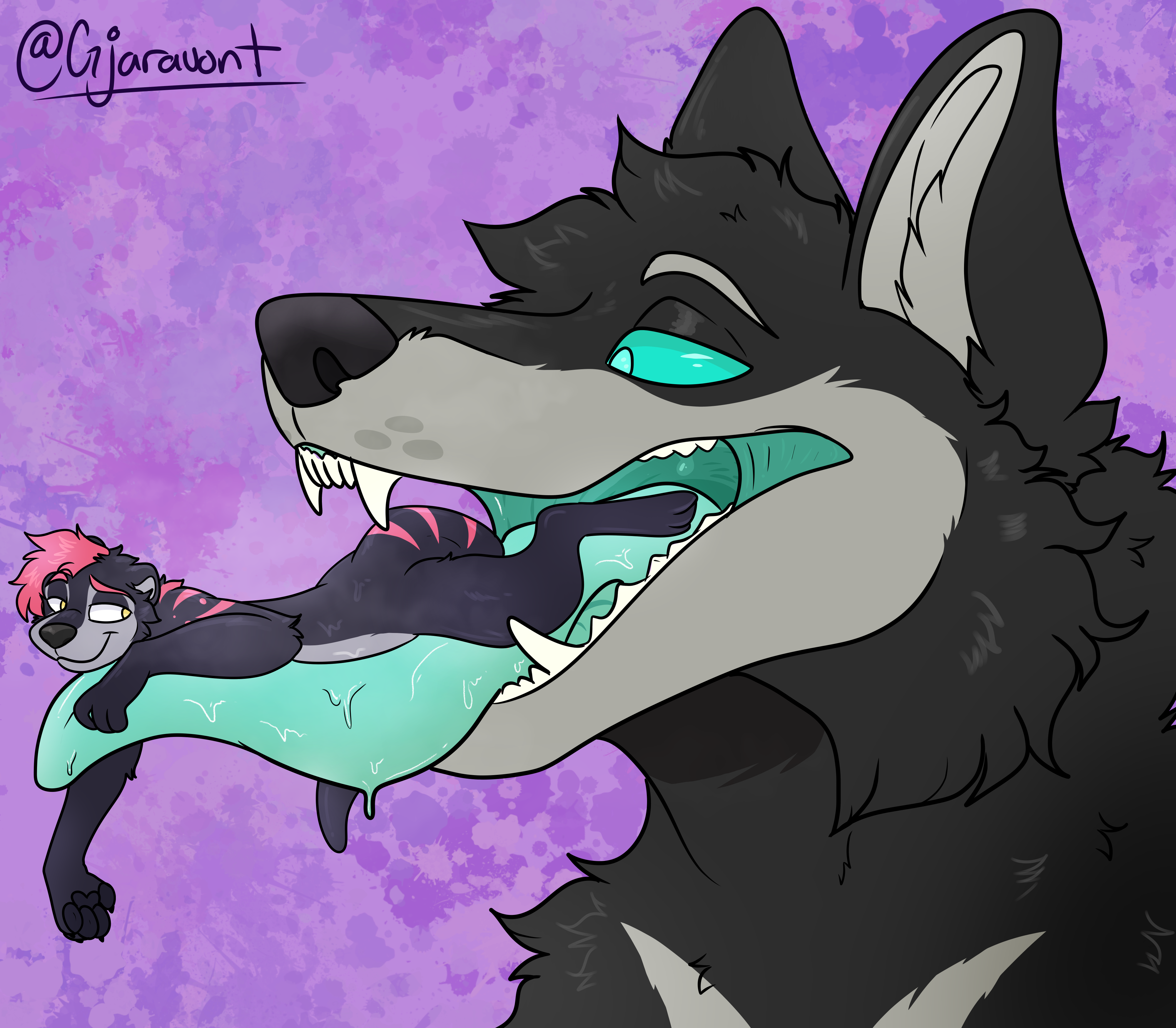 Zoe the wolf vore