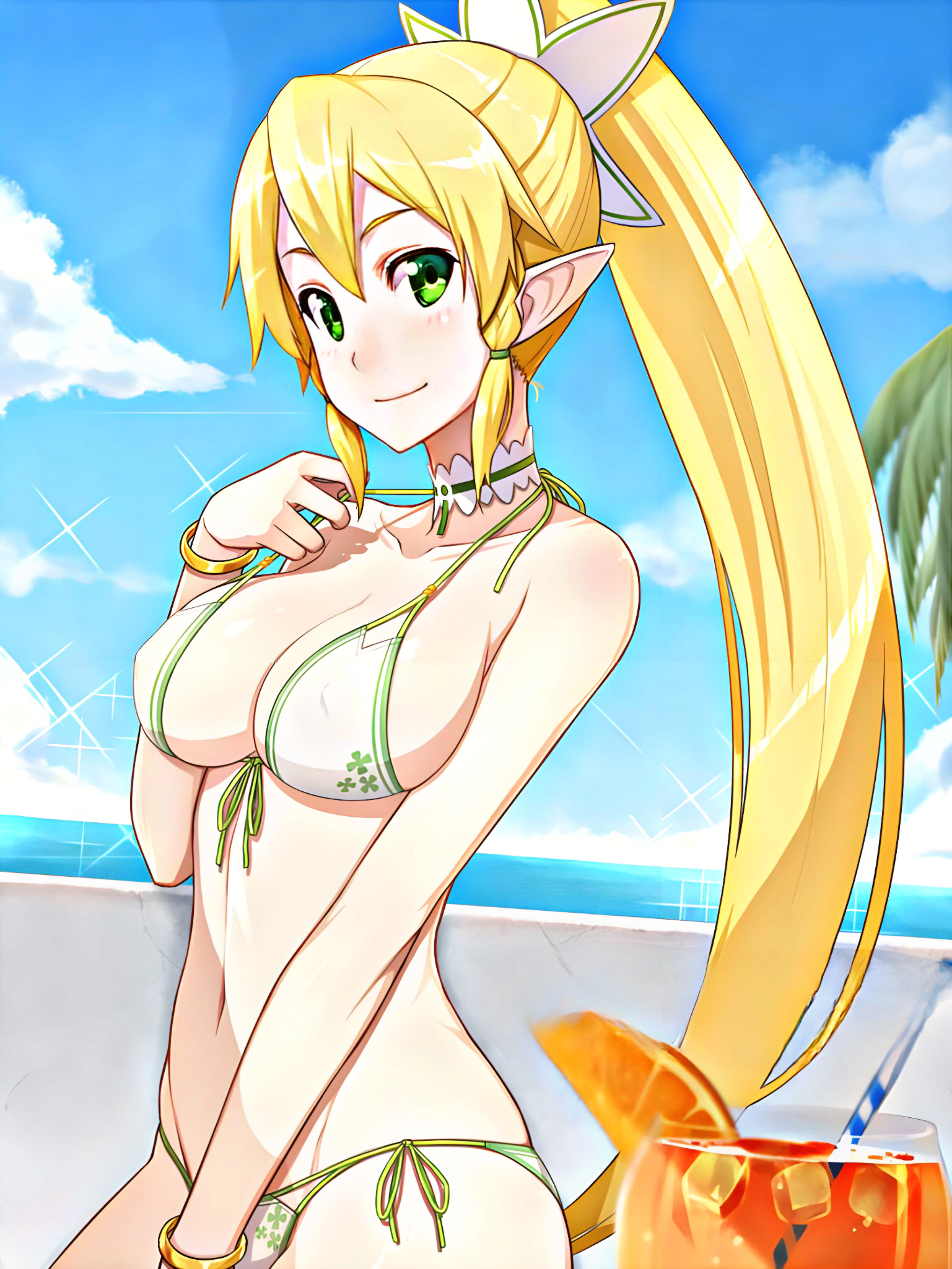 Leafa boobs