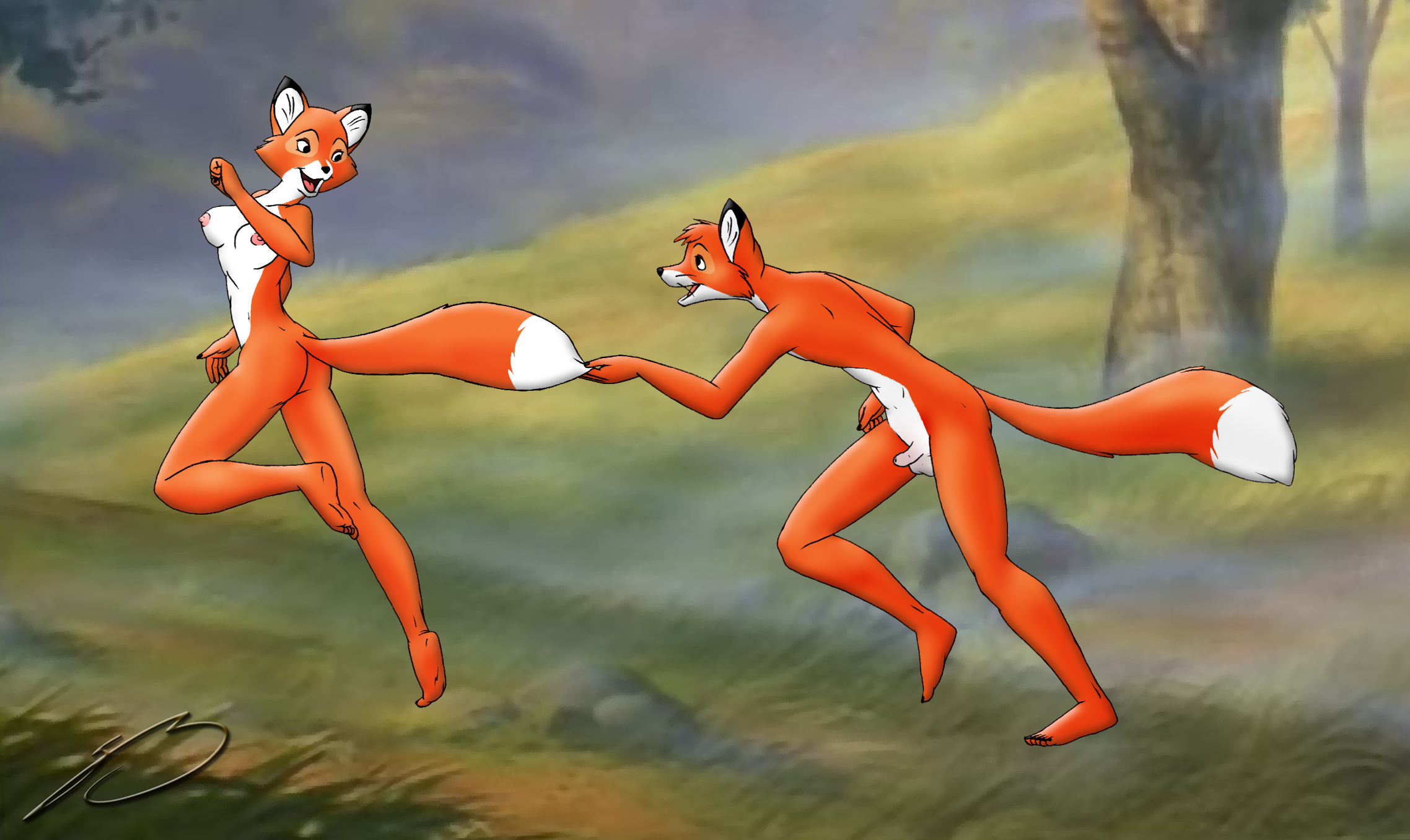 Fox and stacy wedgies