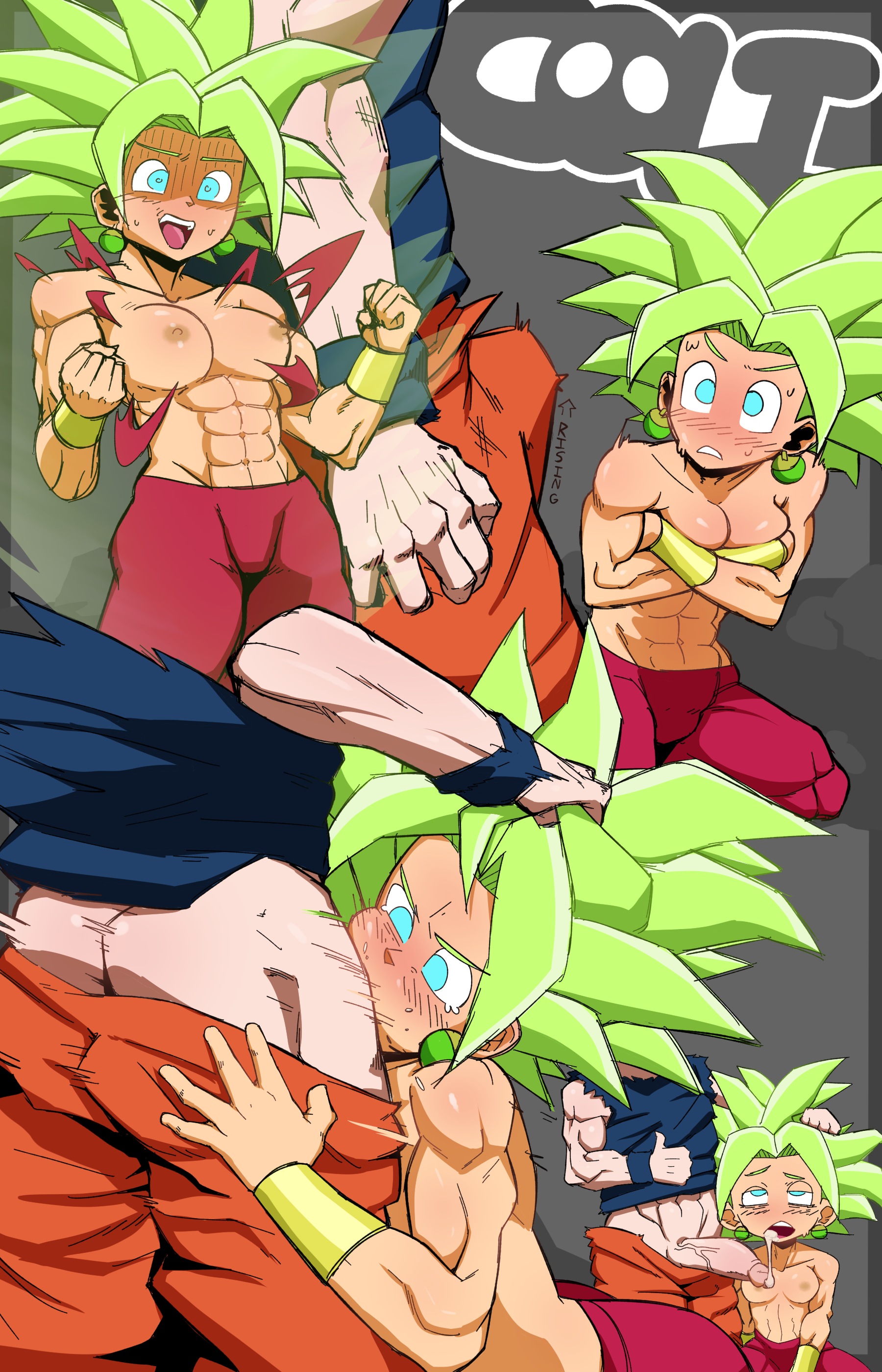 Kefla x goku rule 34