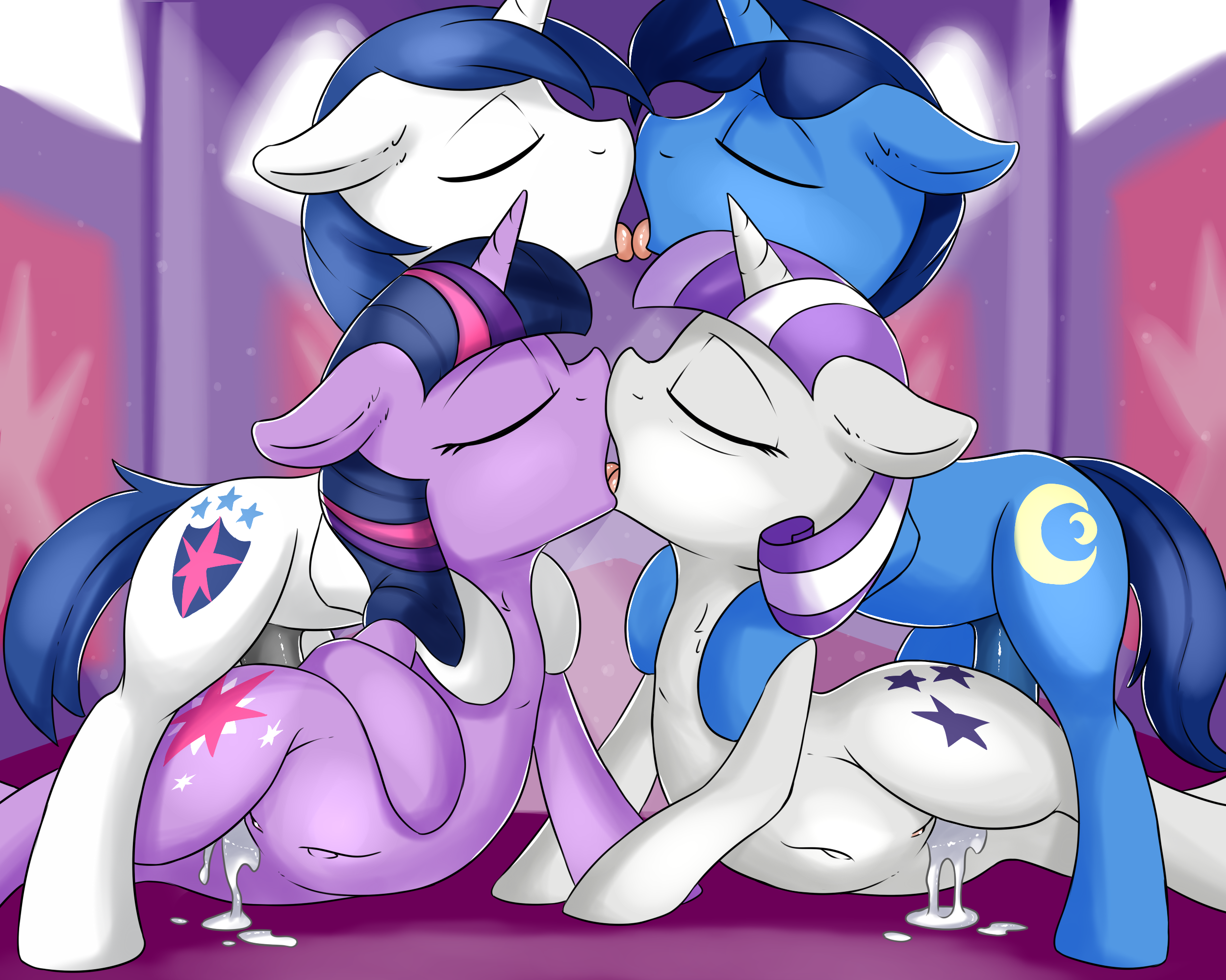 Rule34 - If it exists, there is porn of it / fearingfun, night light (mlp),  shining armor (mlp), twilight velvet (mlp) / 823551