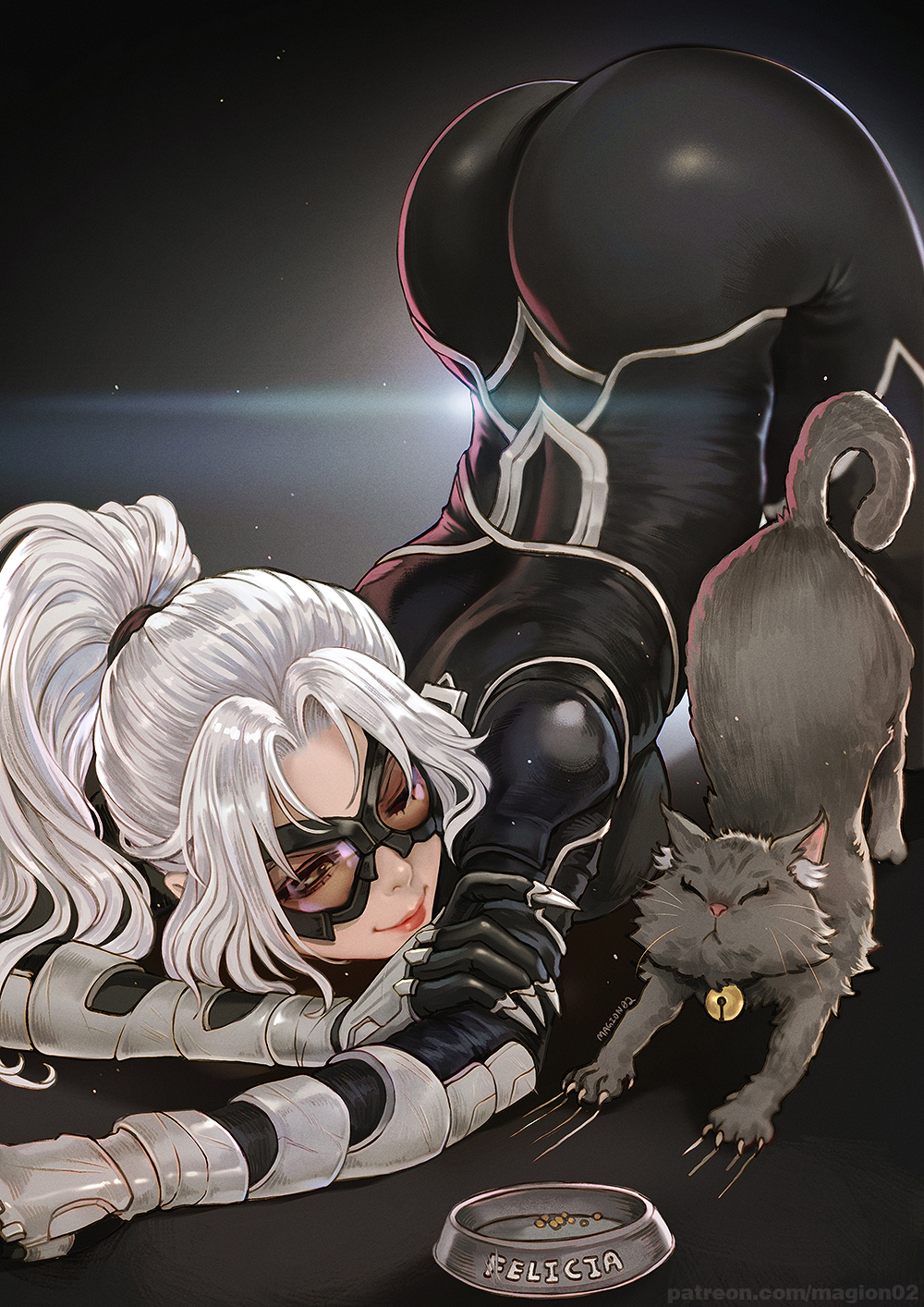 Rule34 - If it exists, there is porn of it / magion02, black cat, black cat  (marvel) / 7542736