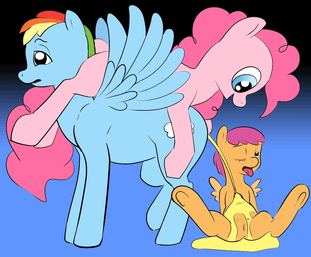 Rule34 - If it exists, there is porn of it  pinkie pie (mlp), rainbow dash  (mlp), scootaloo (mlp)  3175826