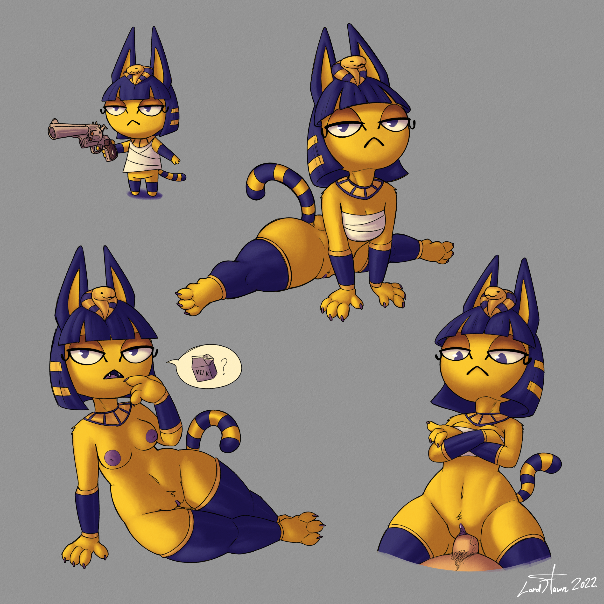 Ankha's Pregnant and Proud: A Hot Galery Collection