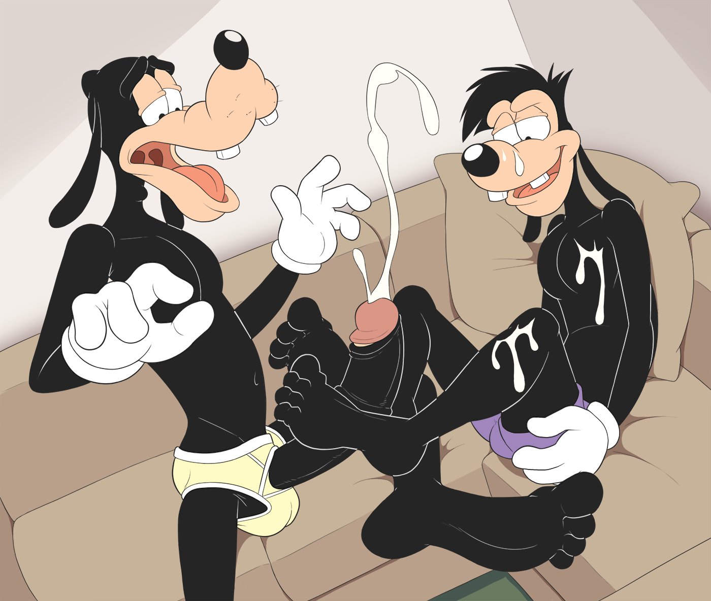 Goofy gay porn