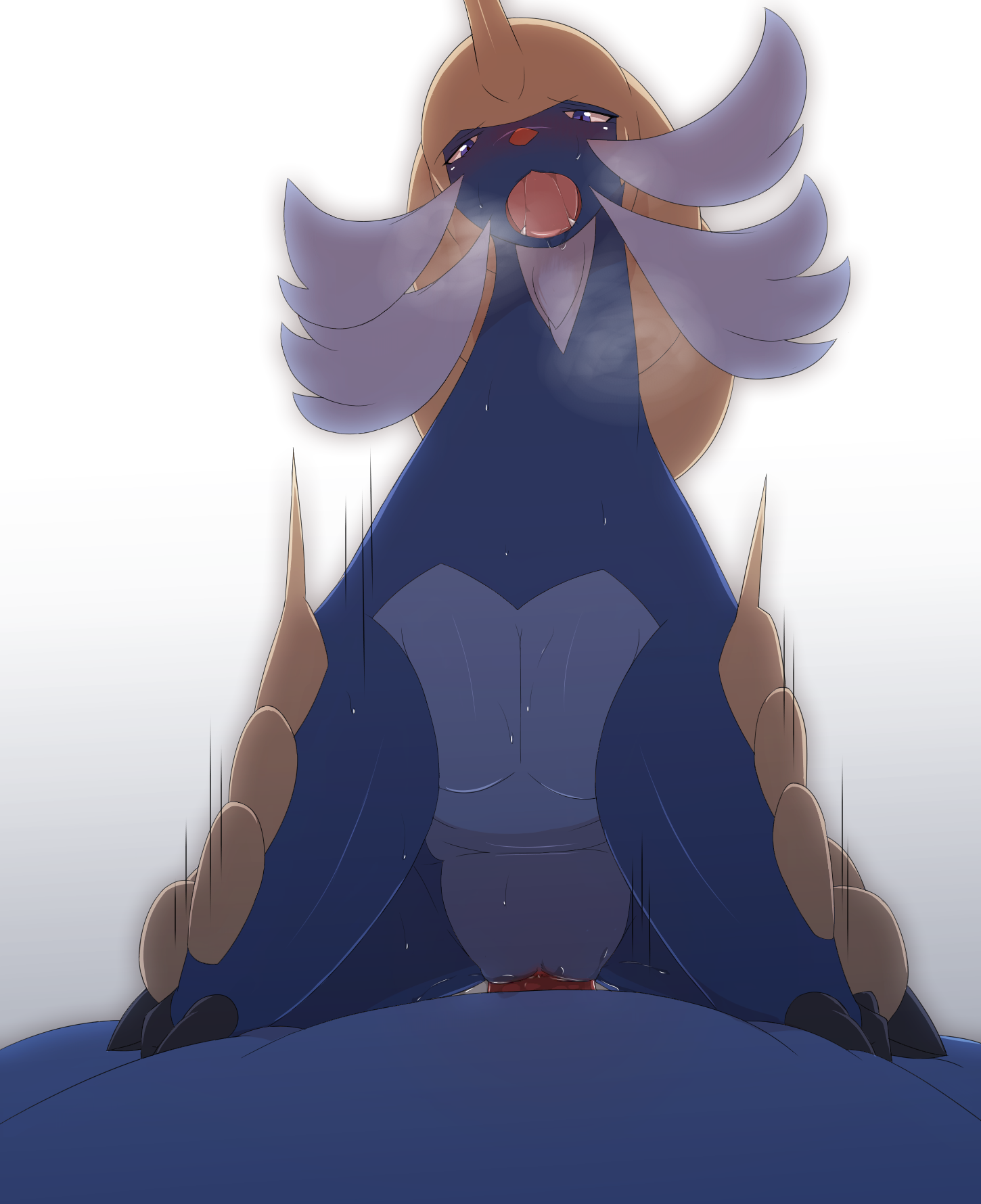 kajinchu, samurott, walrein, nintendo, edit, hi res, armor, blue eyes, blush, breath, claws, cowgirl position, drooling, duo, erection, faceless male, female, feral, first person view, interspecies, looking at viewer, male, male penetrating, male pov, mammal, marine, on top, open mouth, panting, penetration, penis, pinniped, pokemon, pussy, saliva, sex, straddling, straight, sweat, vaginal penetration, video games, 