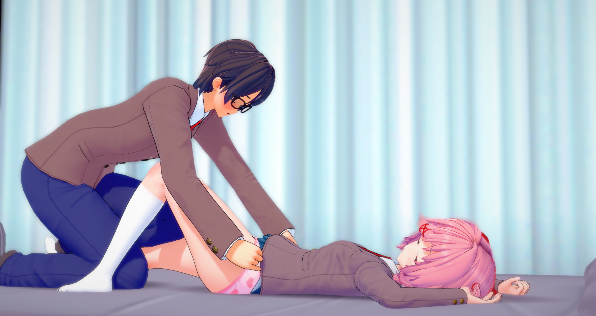 Rule34 - If it exists, there is porn of it / <b>natsuki</b> (doki doki literature ...