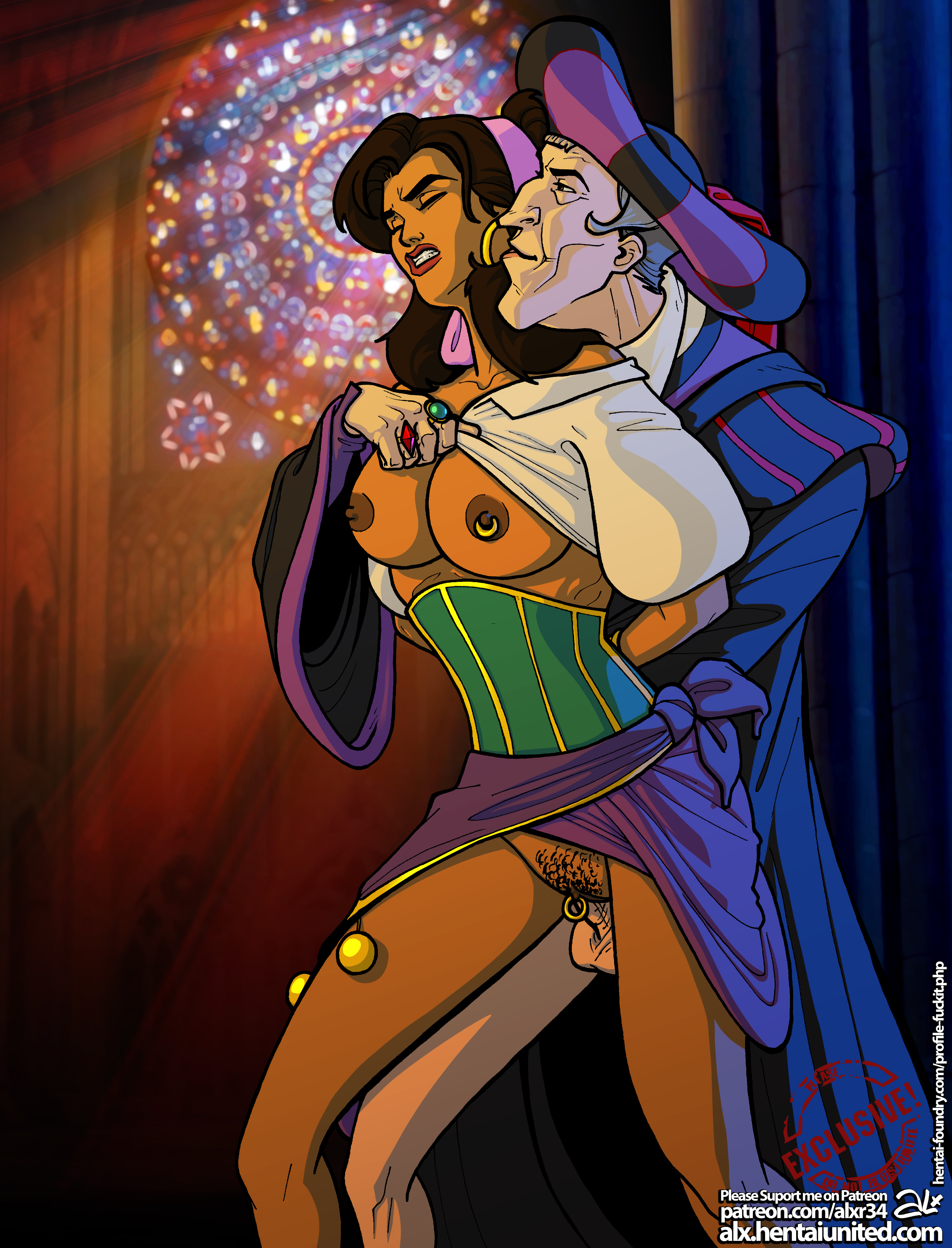 Esmeralda frollo porn comics