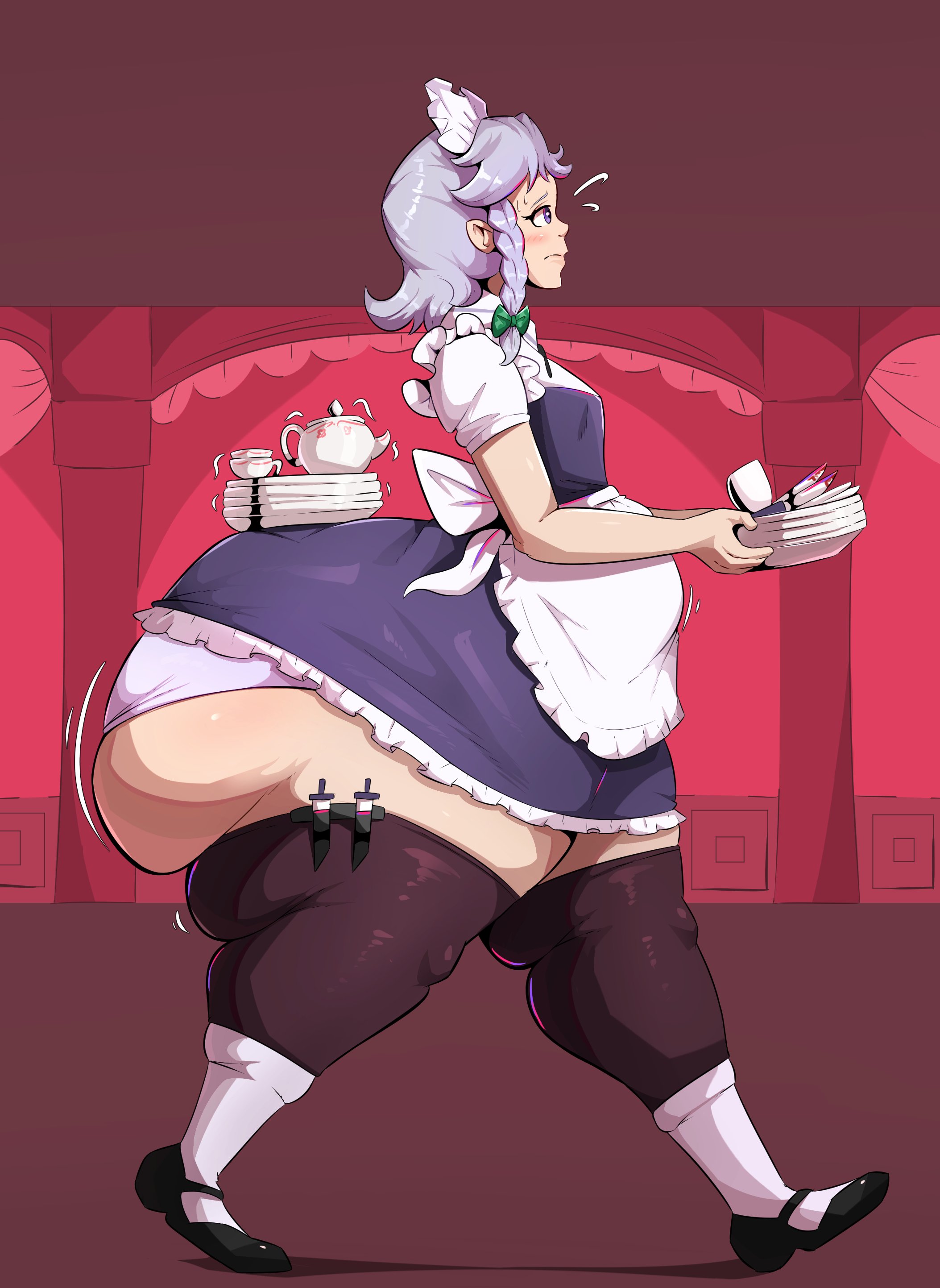 Big booty maid