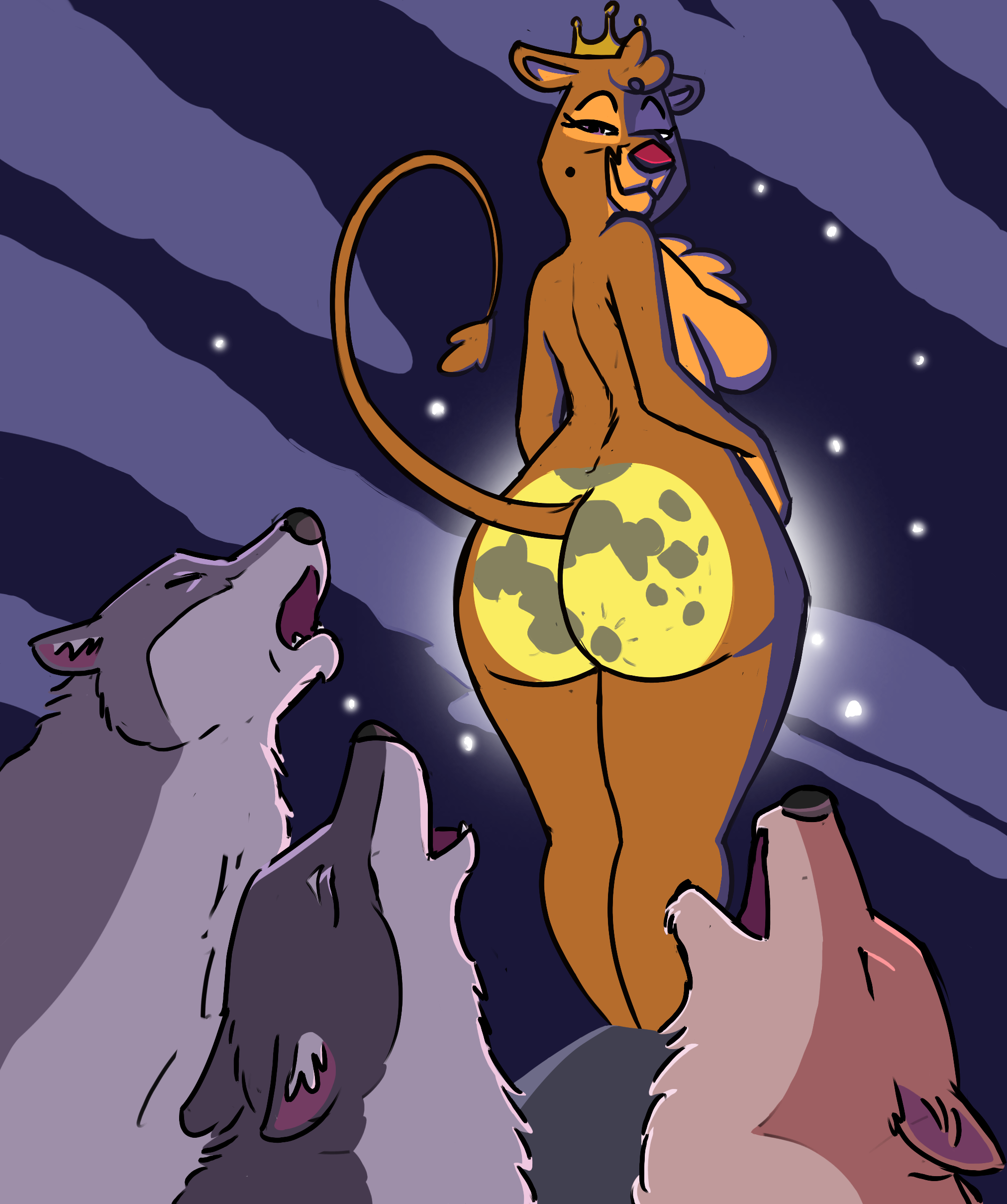 1girls 2024 absurd_res ambiguous_gender anthro ass bent_arm big_ass big_breasts big_butt biped black_body black_ears black_eyebrows black_fur black_nose bodypaint breasts brown_body brown_ears brown_fur brown_tail brown_tail_tuft canid canine canis chest_tuft closed_eyes closed_smile color_edit colored countershade_fur countershade_hands countershade_torso countershading crown crown_only curved_eyebrows dark_body dark_ears dark_eyebrows dark_fur dark_inner_ear dark_nose dark_tail digital_drawing_(artwork) digital_media_(artwork) el_arca elderly_anthro elderly_female eyebrows eyelashes facial_markings fangs fat_ass fat_butt felid female feral flaminhotcheatoes fur fur_tuft gilf gold_(metal) gold_crown grey_body grey_ears grey_fur group half-closed_eyes head_markings head_tuft head_turned headgear headgear_only hi_res howl huge_ass huge_butt humor inner_ear_fluff iris legs_together light_body light_ears light_fur light_inner_ear light_markings light_nose lion looking_at_viewer looking_back looking_back_at_viewer mammal markings mask_(marking) mature mature_anthro mature_female meme mole_(marking) monotone_breasts monotone_tail mostly_nude mostly_nude_anthro mostly_nude_female mouth_closed multicolored_body multicolored_fur narrowed_eyes night nude old open_mouth orange_body orange_ears orange_fur outside painted_butt pantherine parody pink_inner_ear pun pupils purple_eyes queen queen_oriana raised_head red_nose redout royalty side_boob sky smile snout snow standing star starry_sky straight_legs tail tail_tuft tan_body tan_breasts tan_countershading tan_fur tan_inner_ear tan_markings teeth thick_thighs thin_eyebrows third-party_edit three-quarter_view three_wolf_moon tuft two-tone_body two-tone_fur visual_pun white_body white_fur wide_hips wolf
