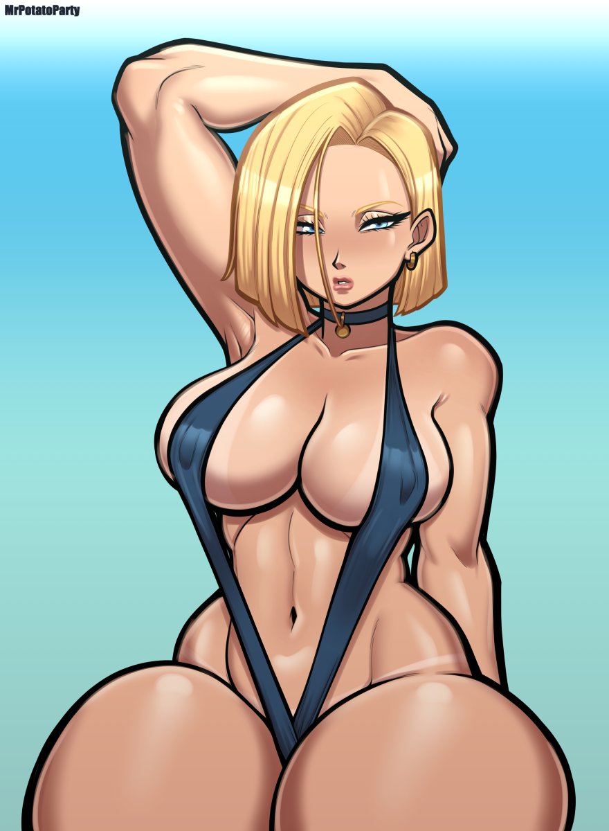 Android 18 breast expansion