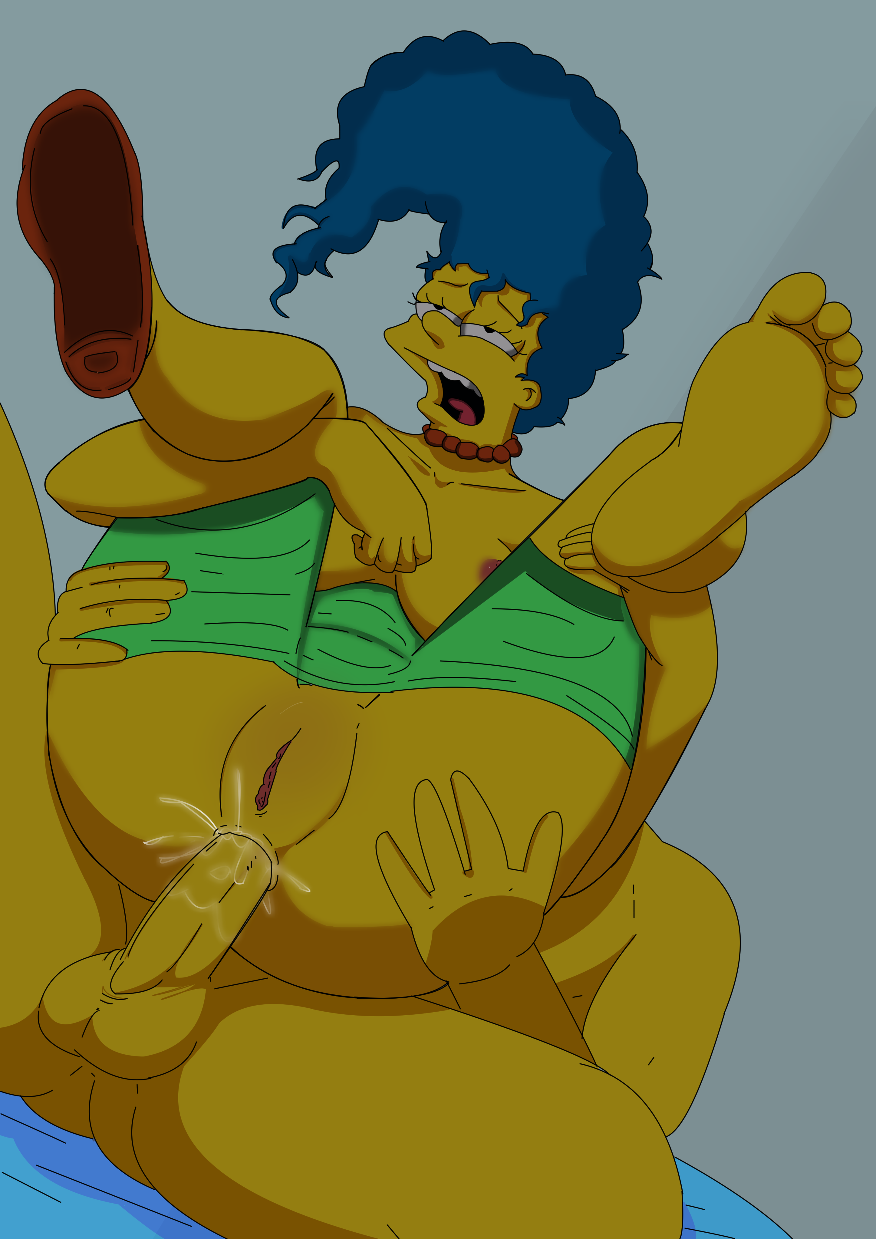 Simpsons anal hentai фото 77